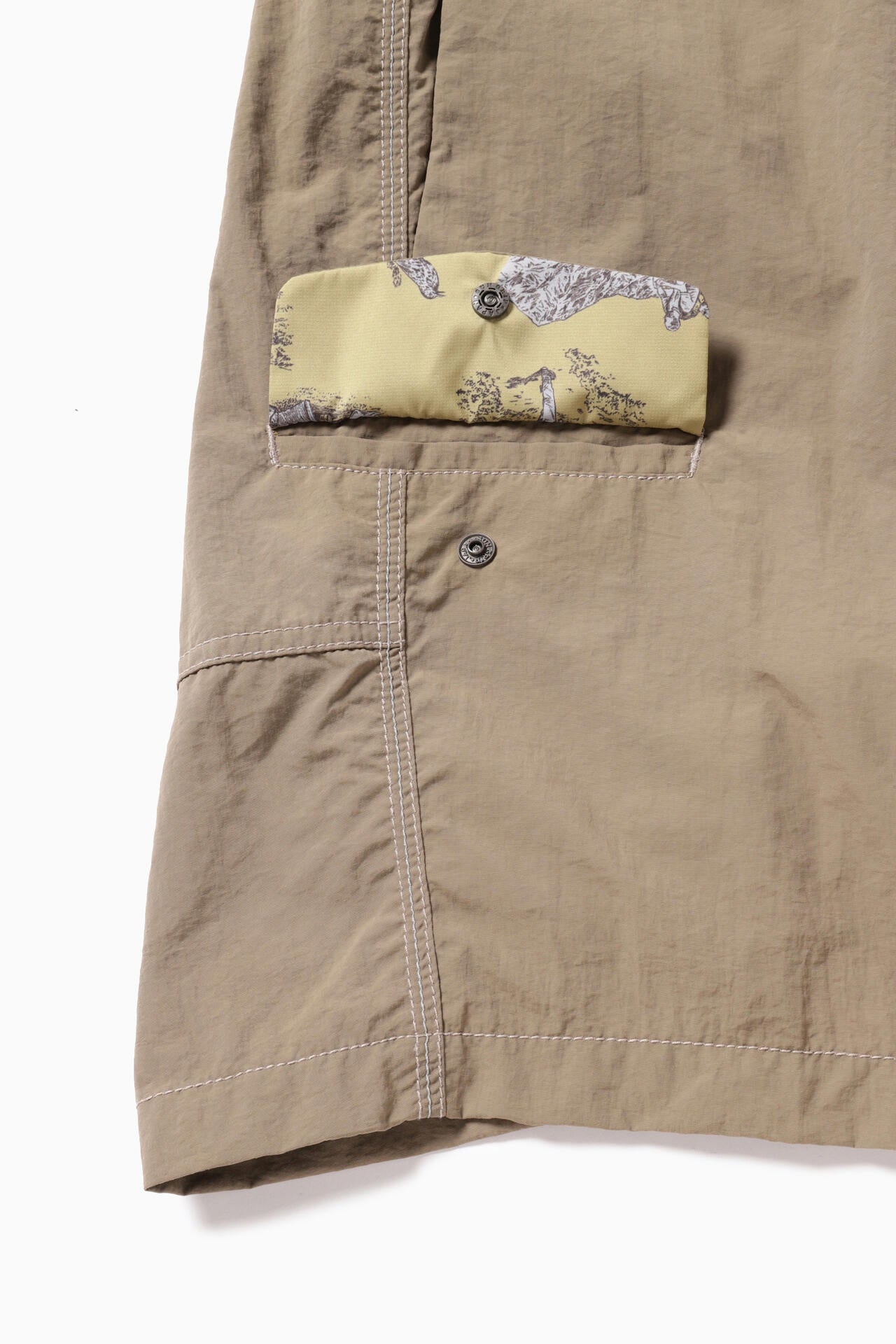 hiking club Ny taffeta hiker short pants