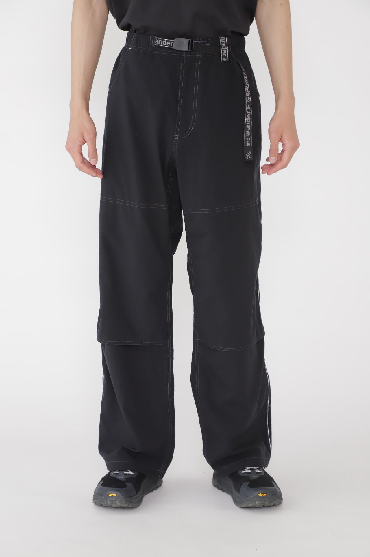 GRAMICCI × and wander nylon double knee pant