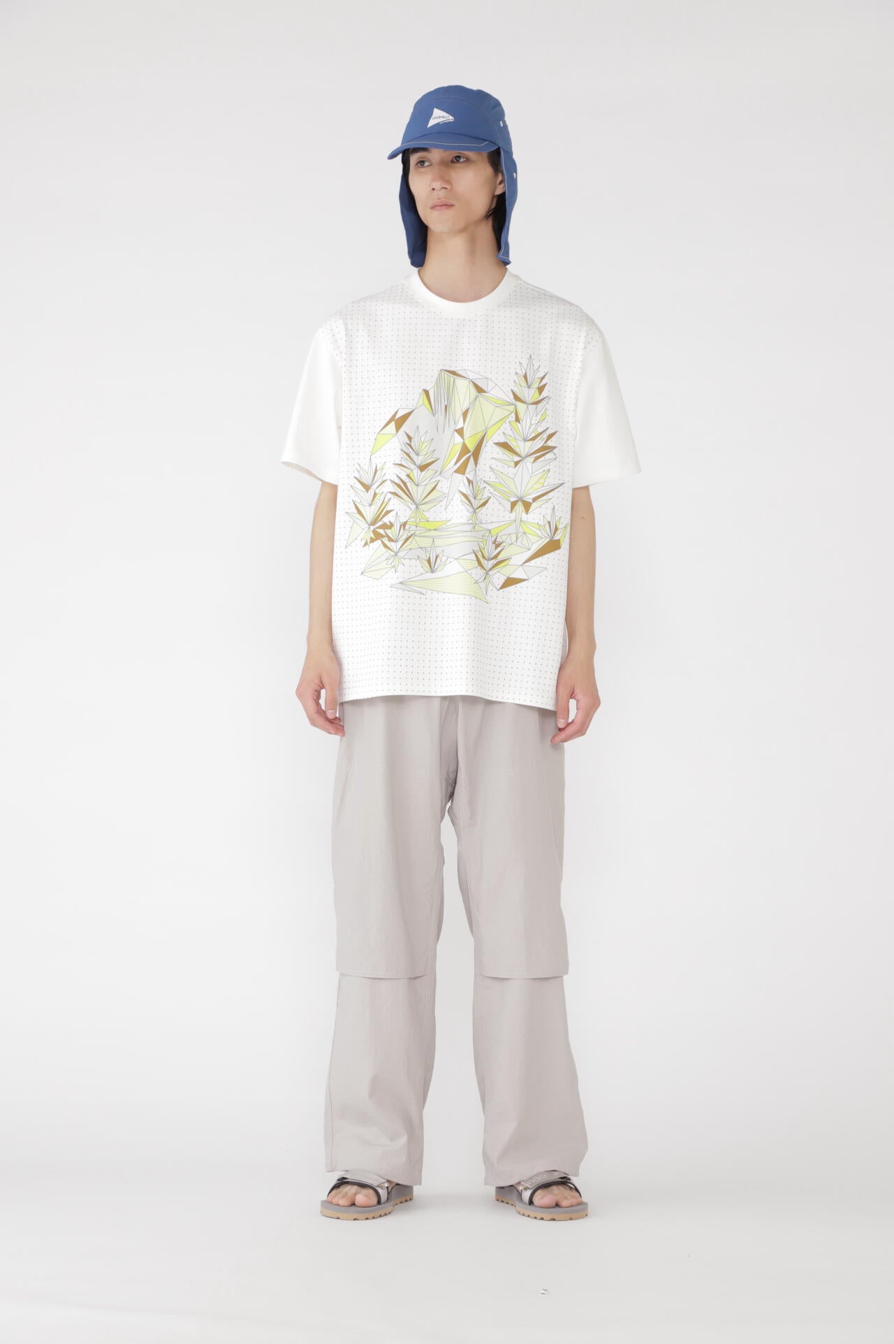 GRAMICCI × and wander nylon double knee pant