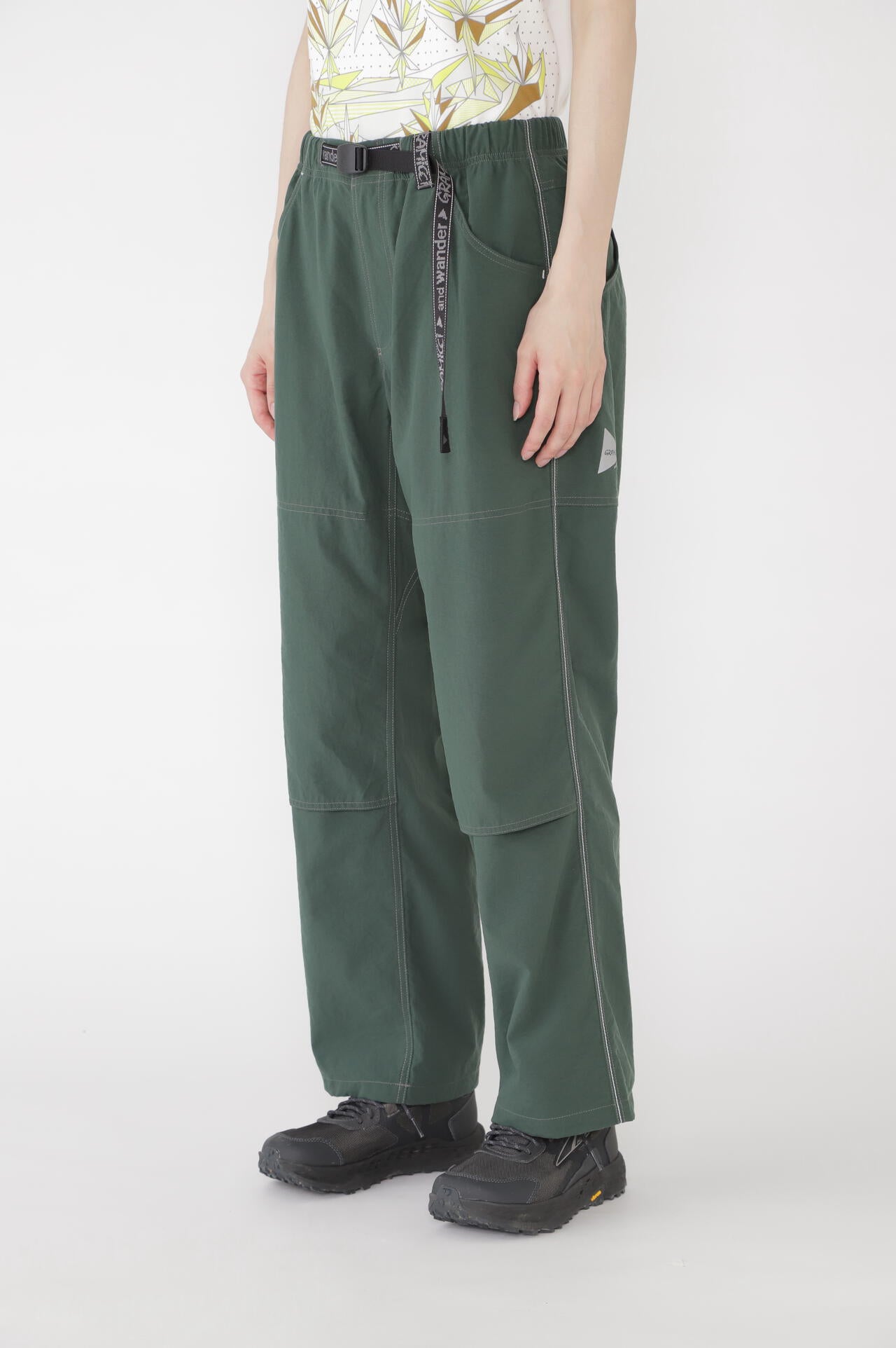 GRAMICCI × and wander nylon double knee pant