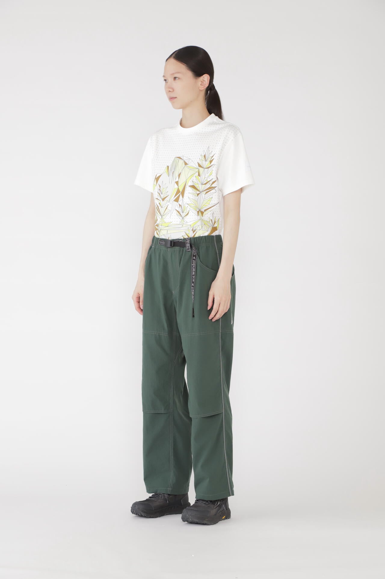 GRAMICCI × and wander nylon double knee pant