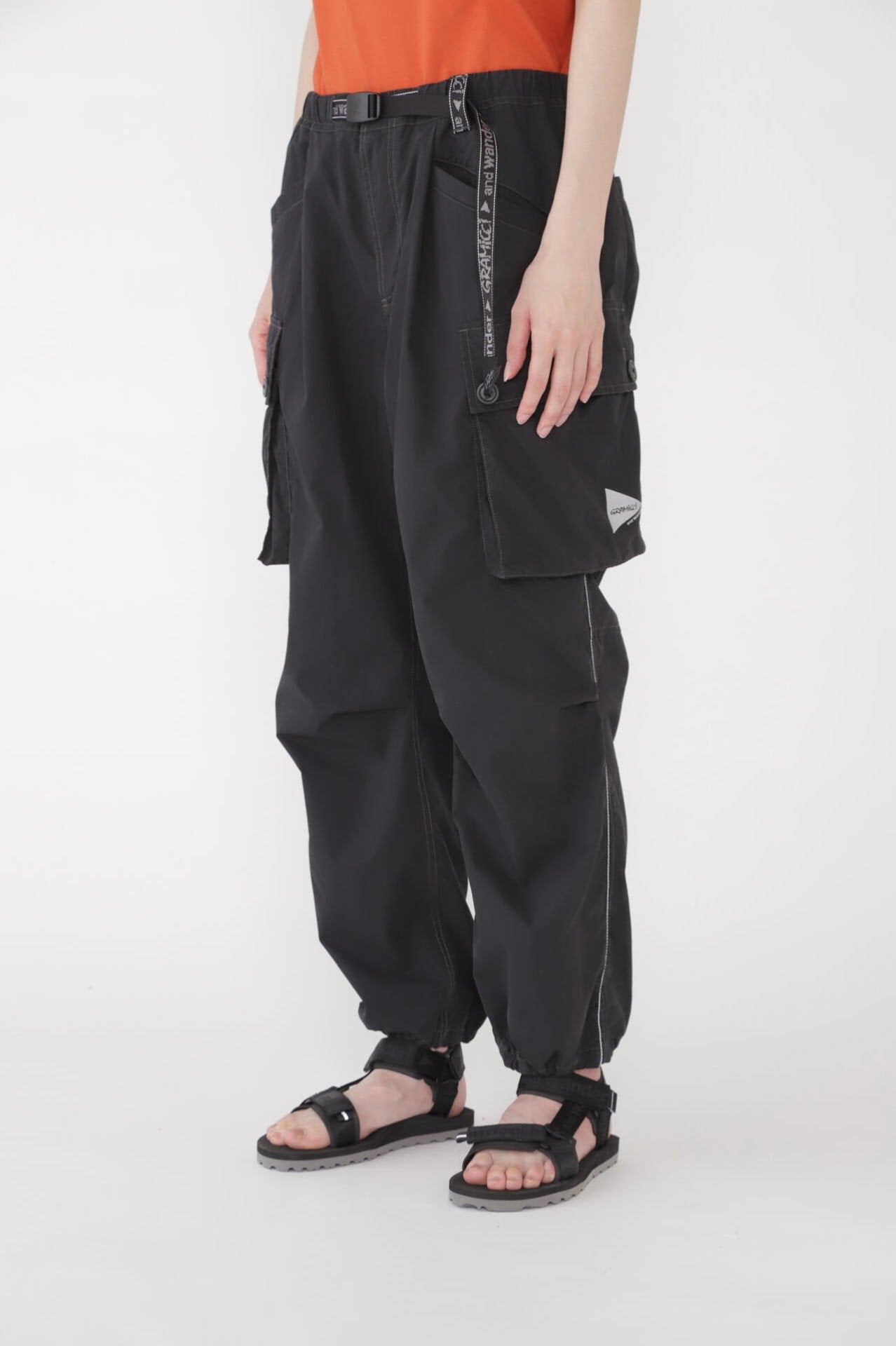 GRAMICCI × and wander military wide pant