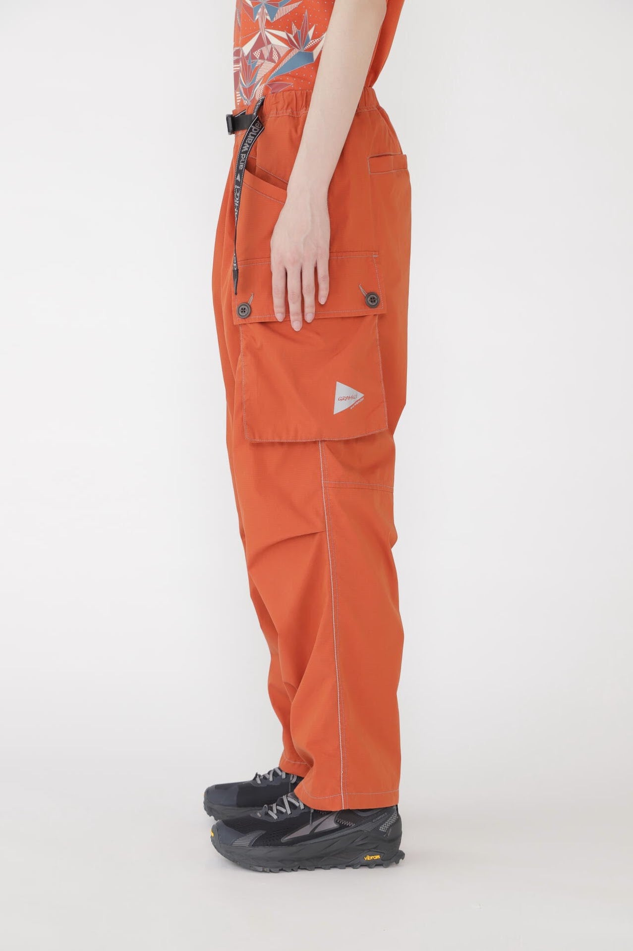 GRAMICCI × and wander military wide pant