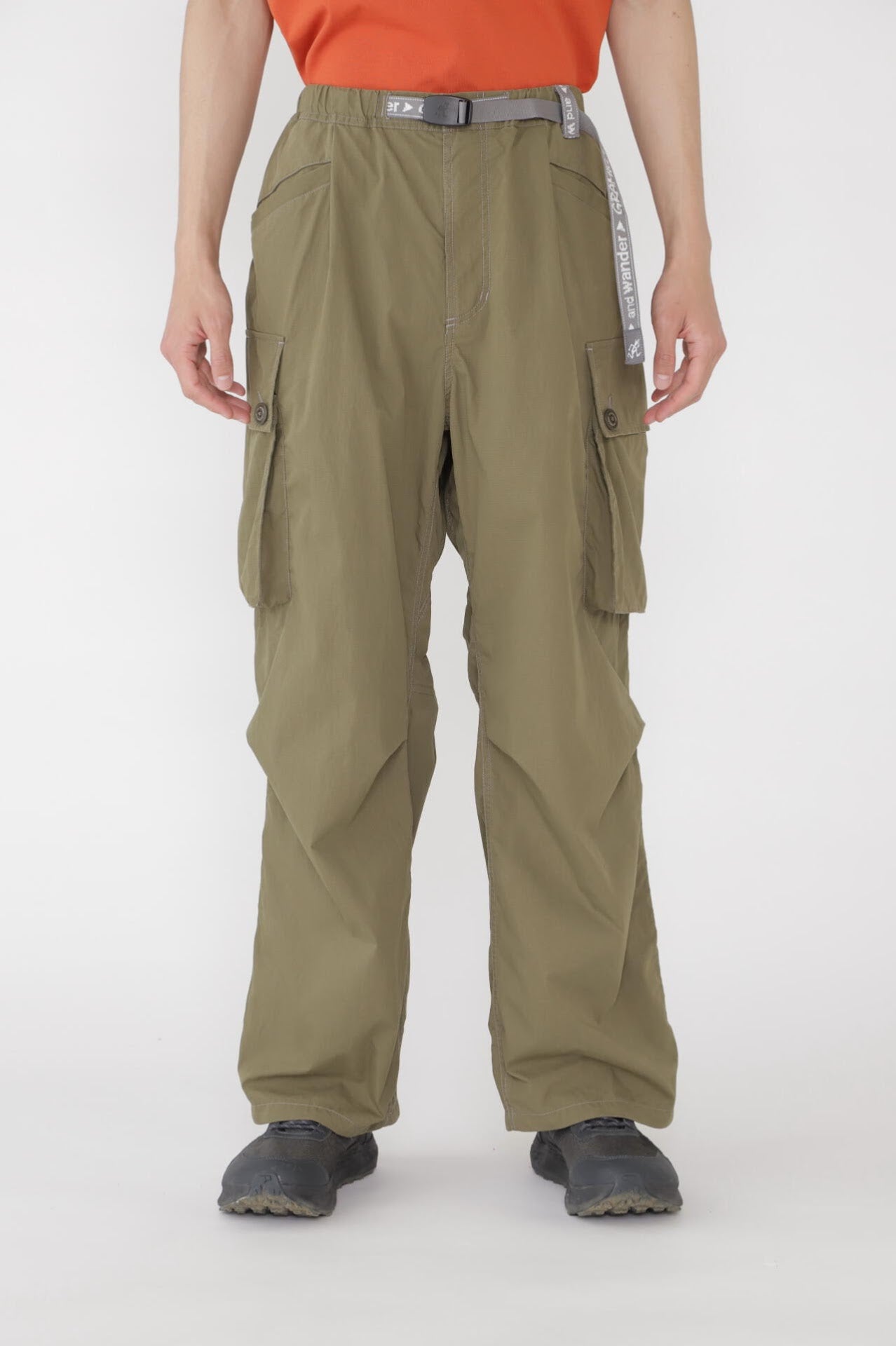 GRAMICCI × and wander military wide pant