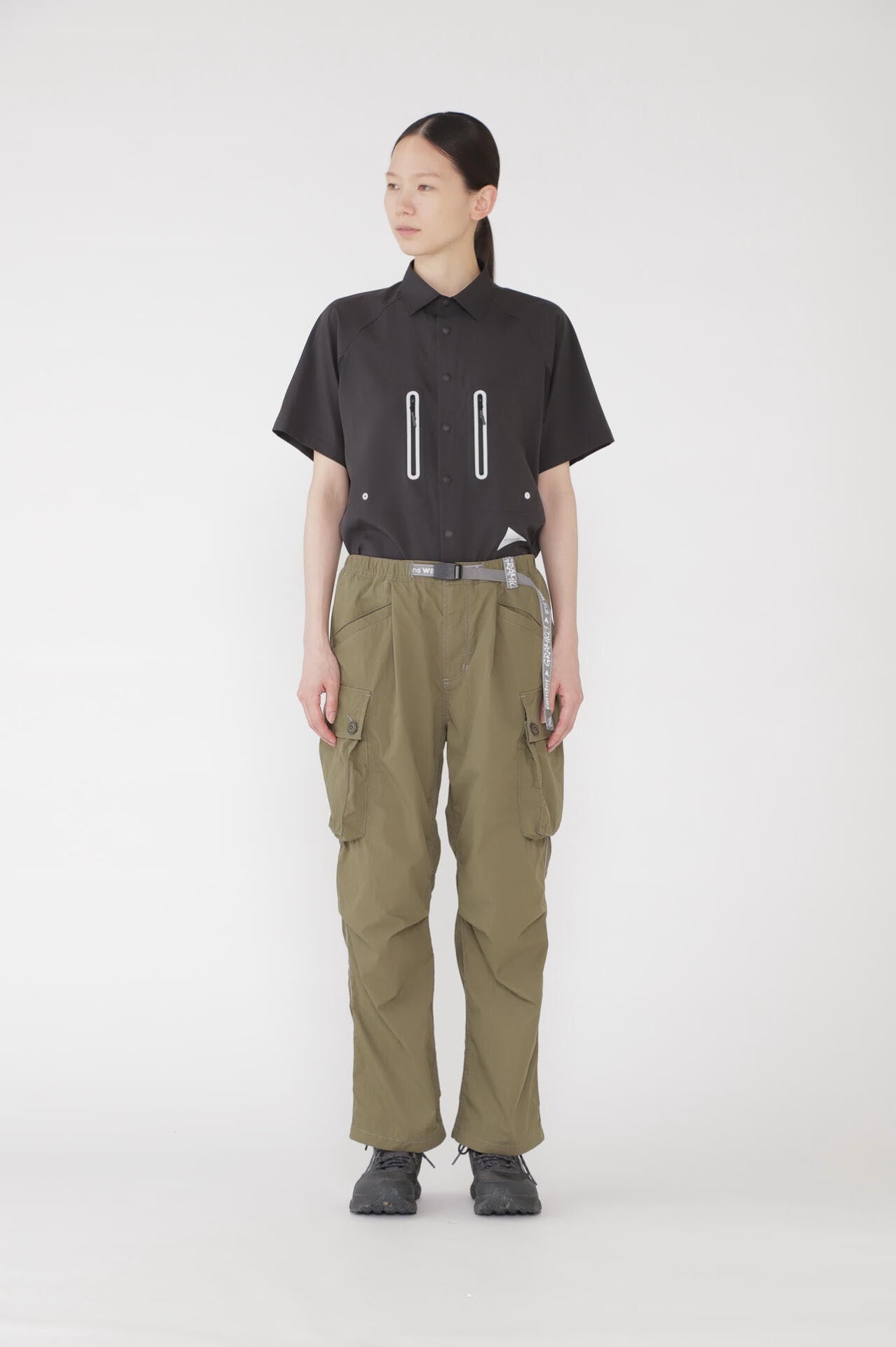 GRAMICCI × and wander military wide pant