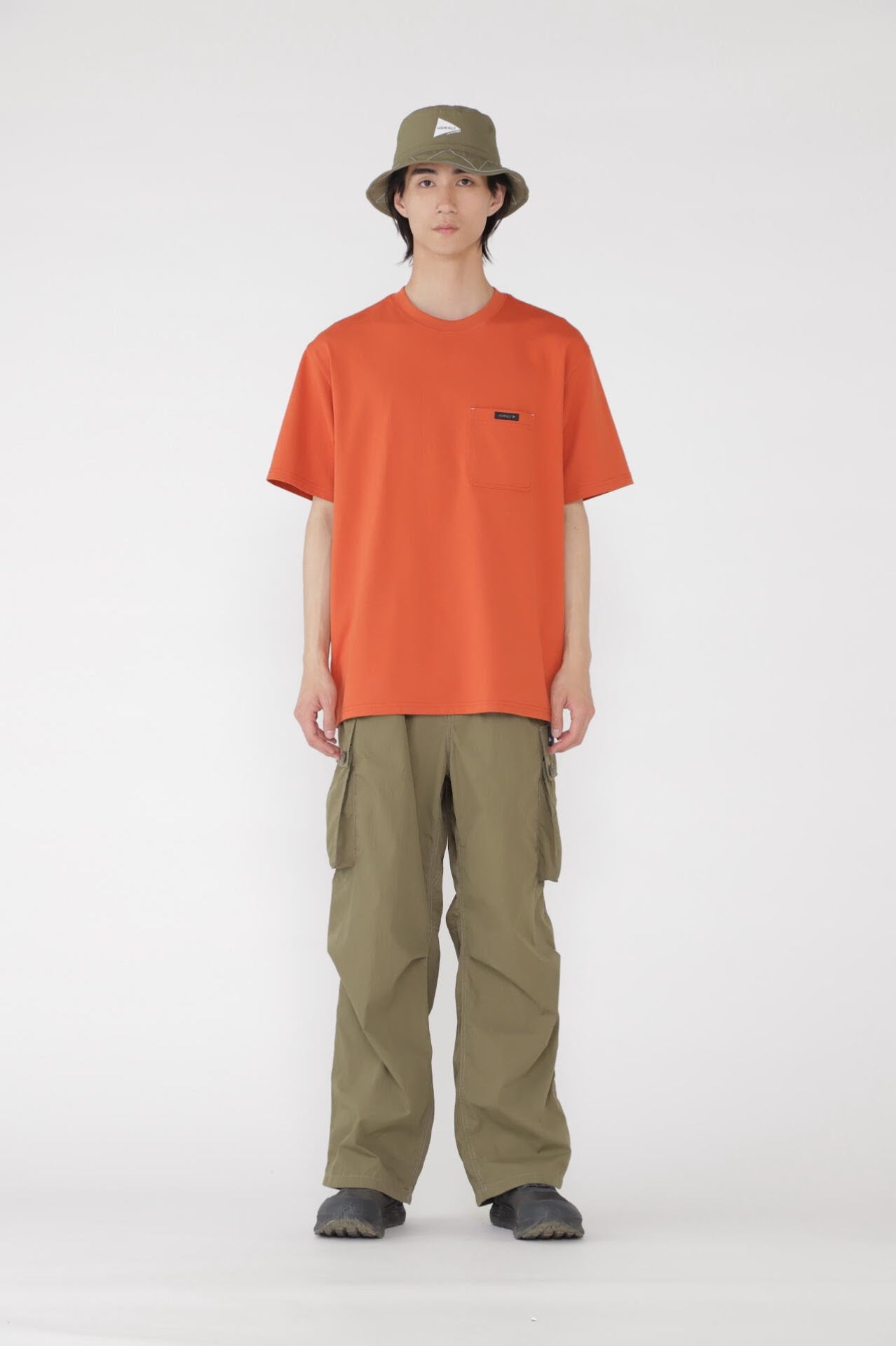 GRAMICCI × and wander military wide pant