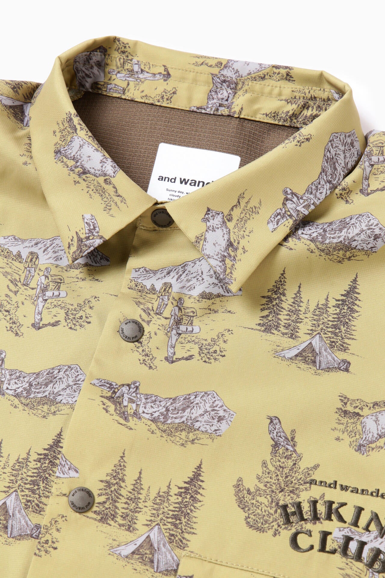 hiking club tech shirt