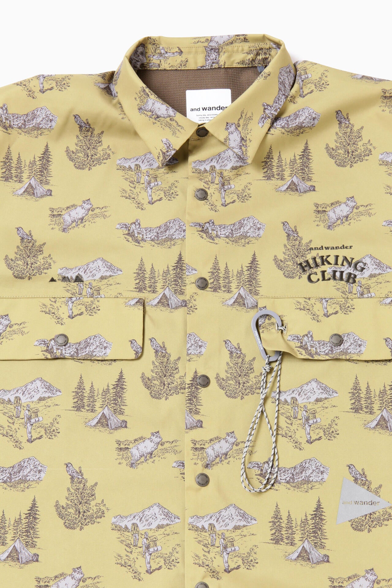 hiking club tech shirt