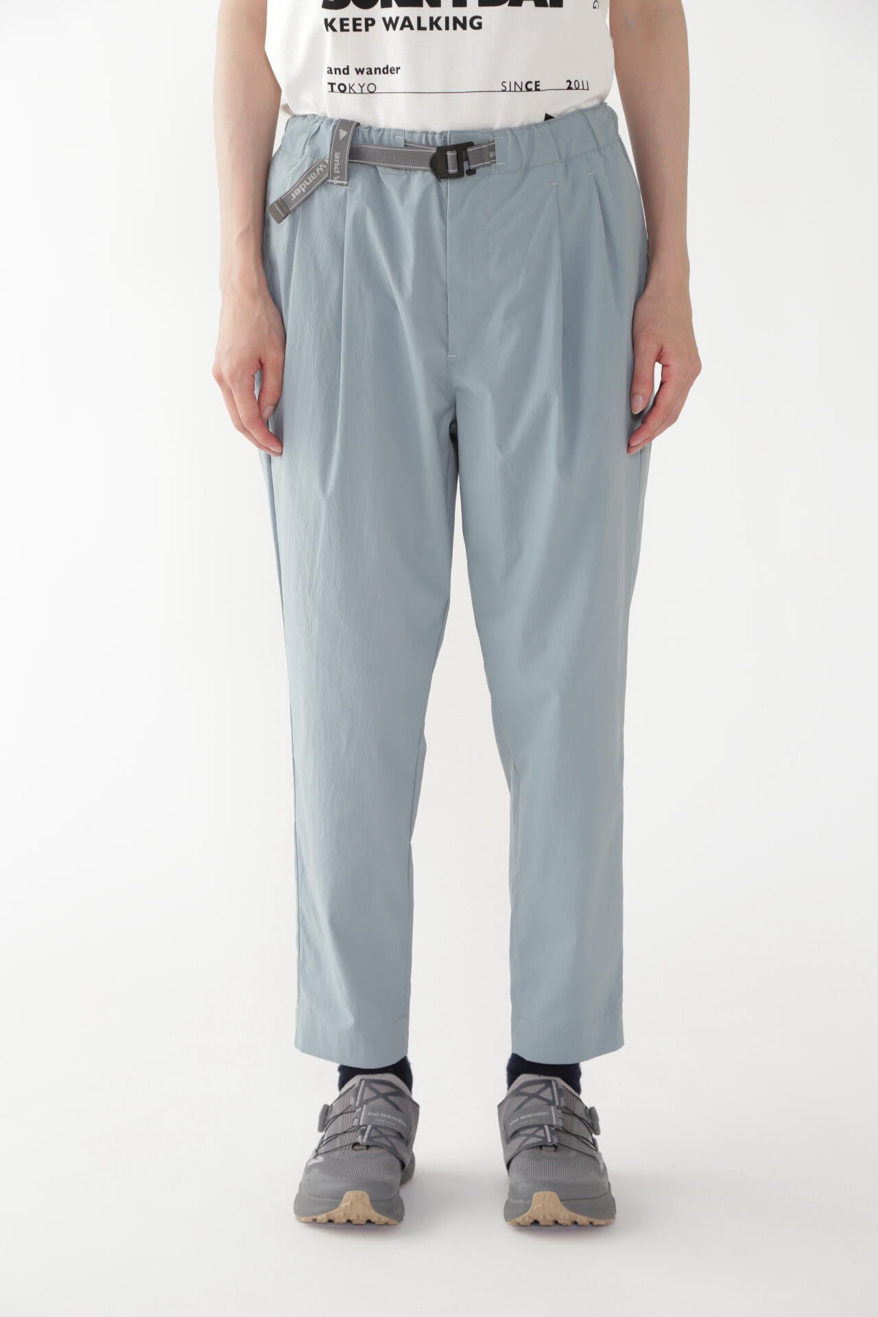 UV cut stretch pants