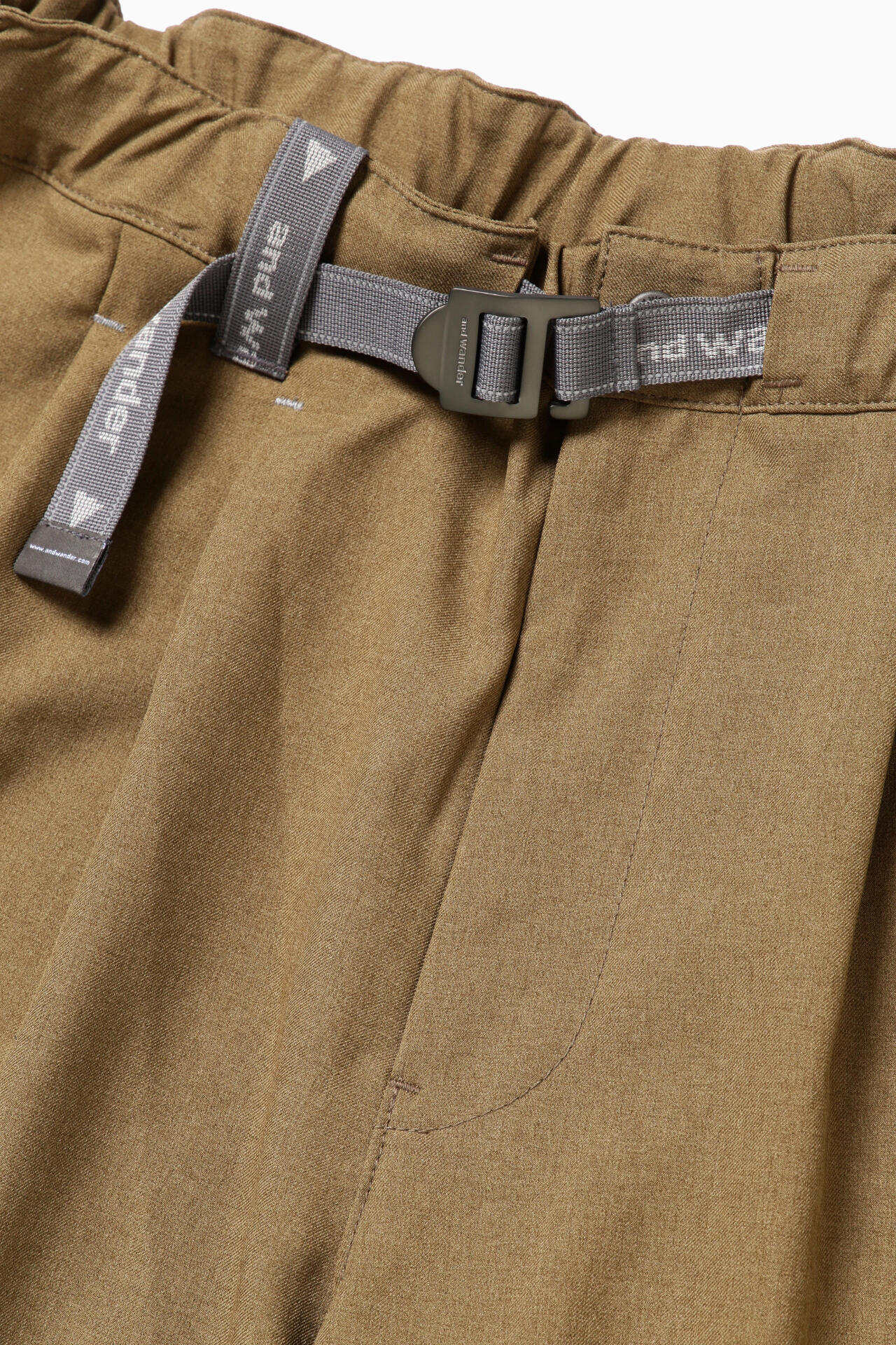 PE melange twill pants