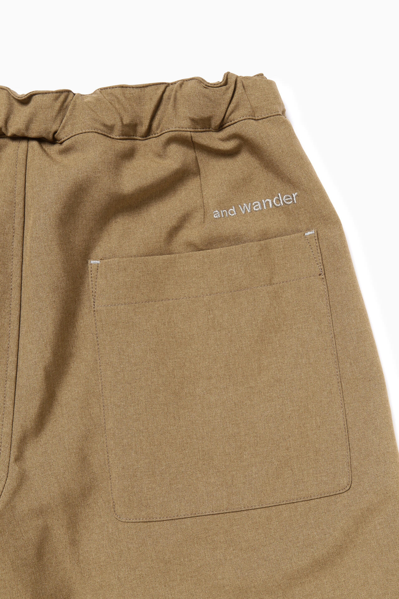 PE melange twill pants