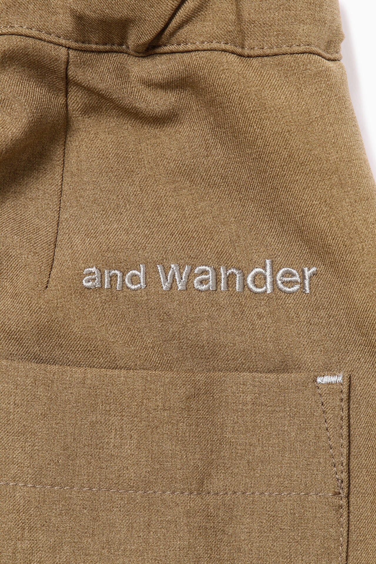 PE melange twill pants