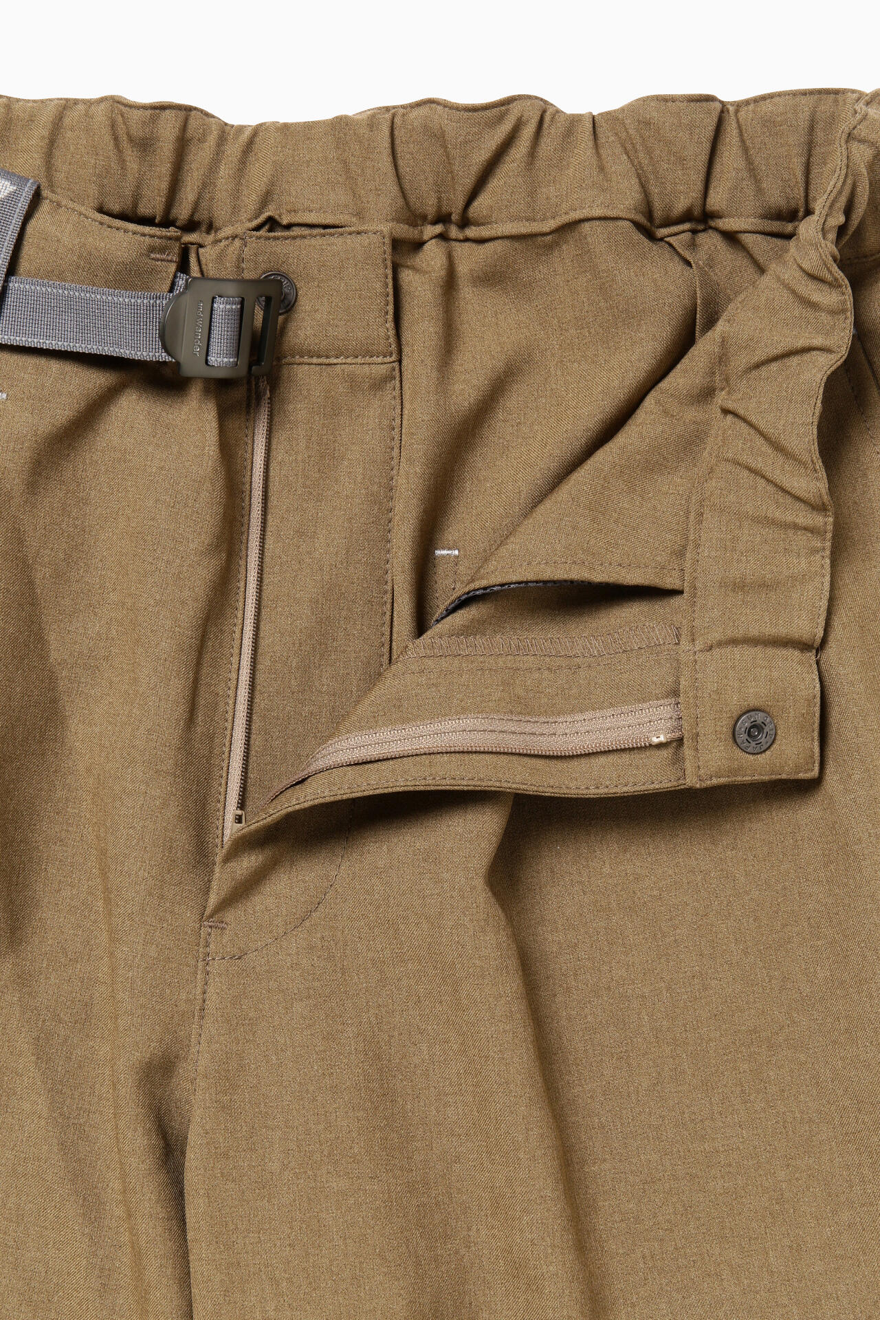 PE melange twill pants