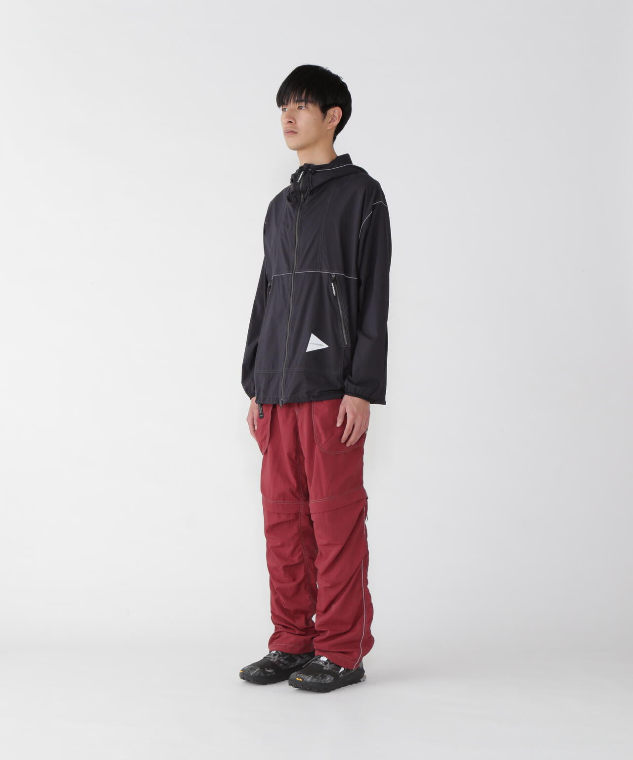 NY taffeta hiker 2way pants
