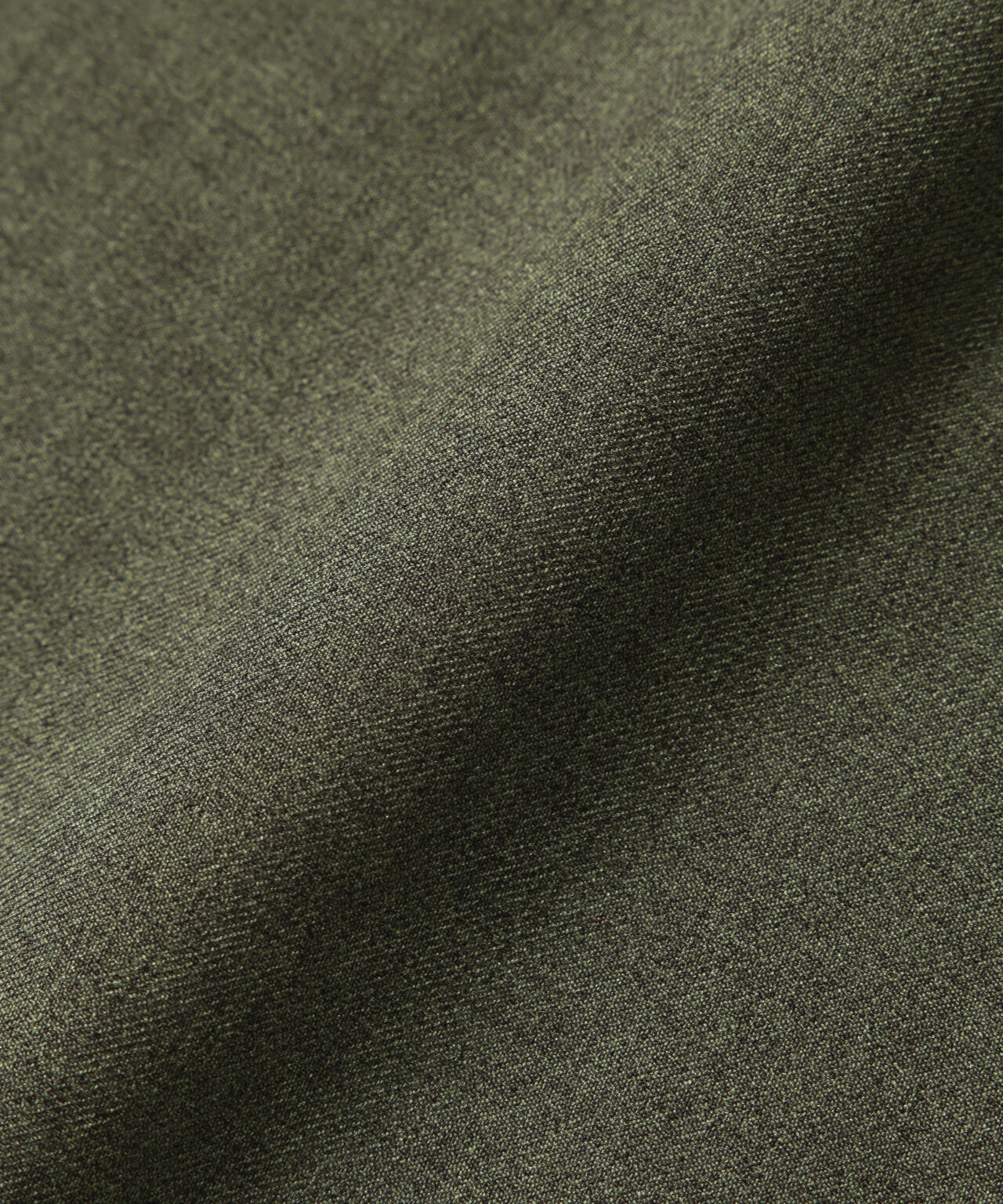 PE melange twill wide pants