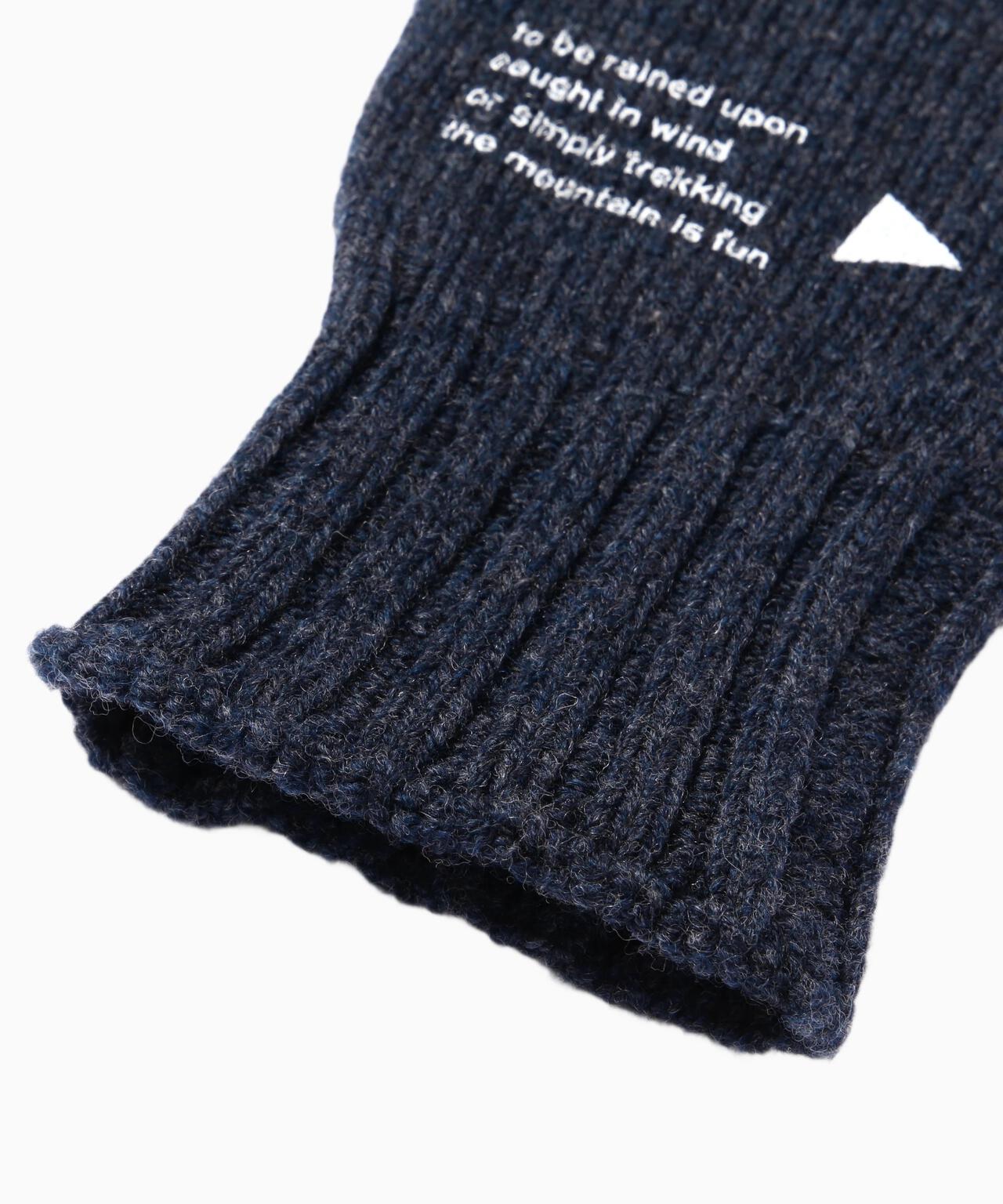 wool knit glove