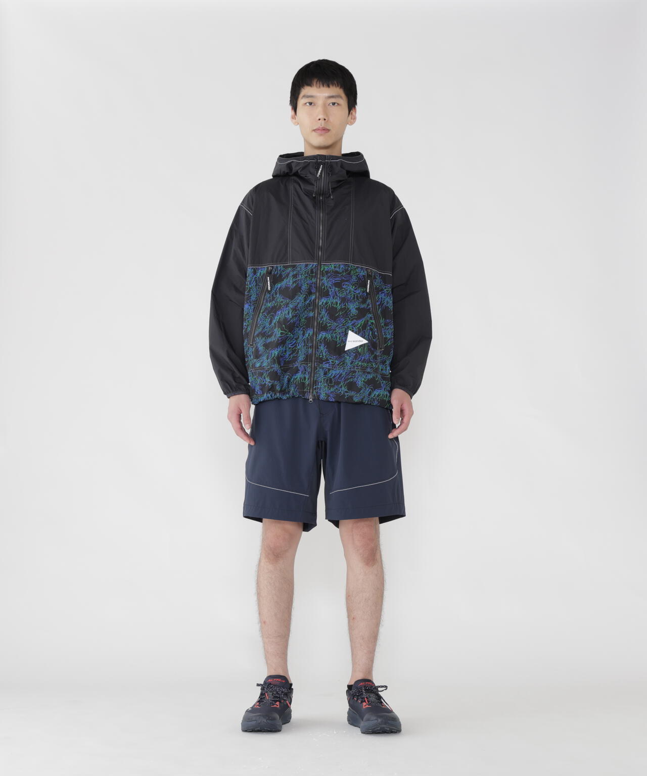 printed wind jacket