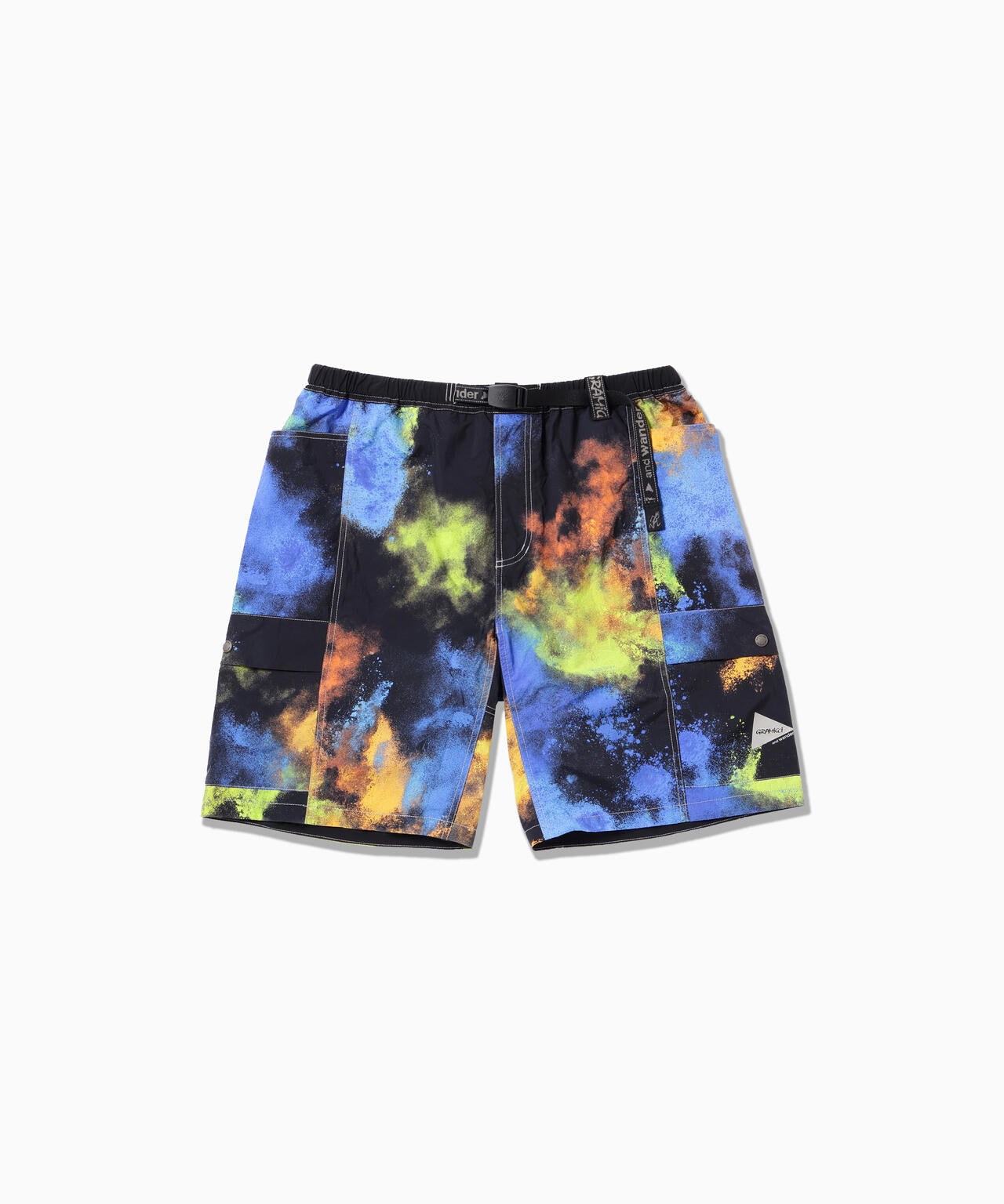 Gramicci × and wander  brushed nylon short pants