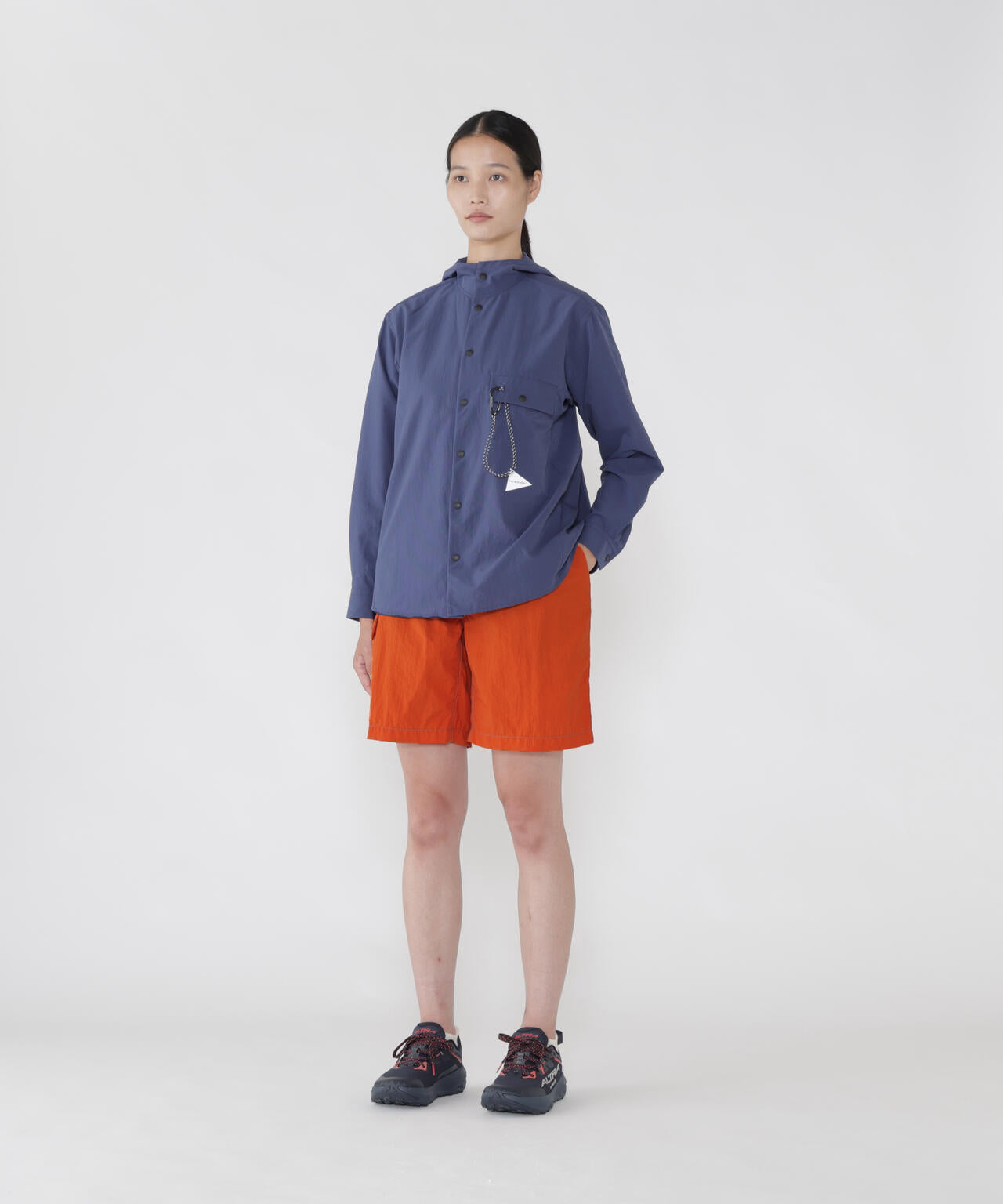 Ny taffeta hiker short pants