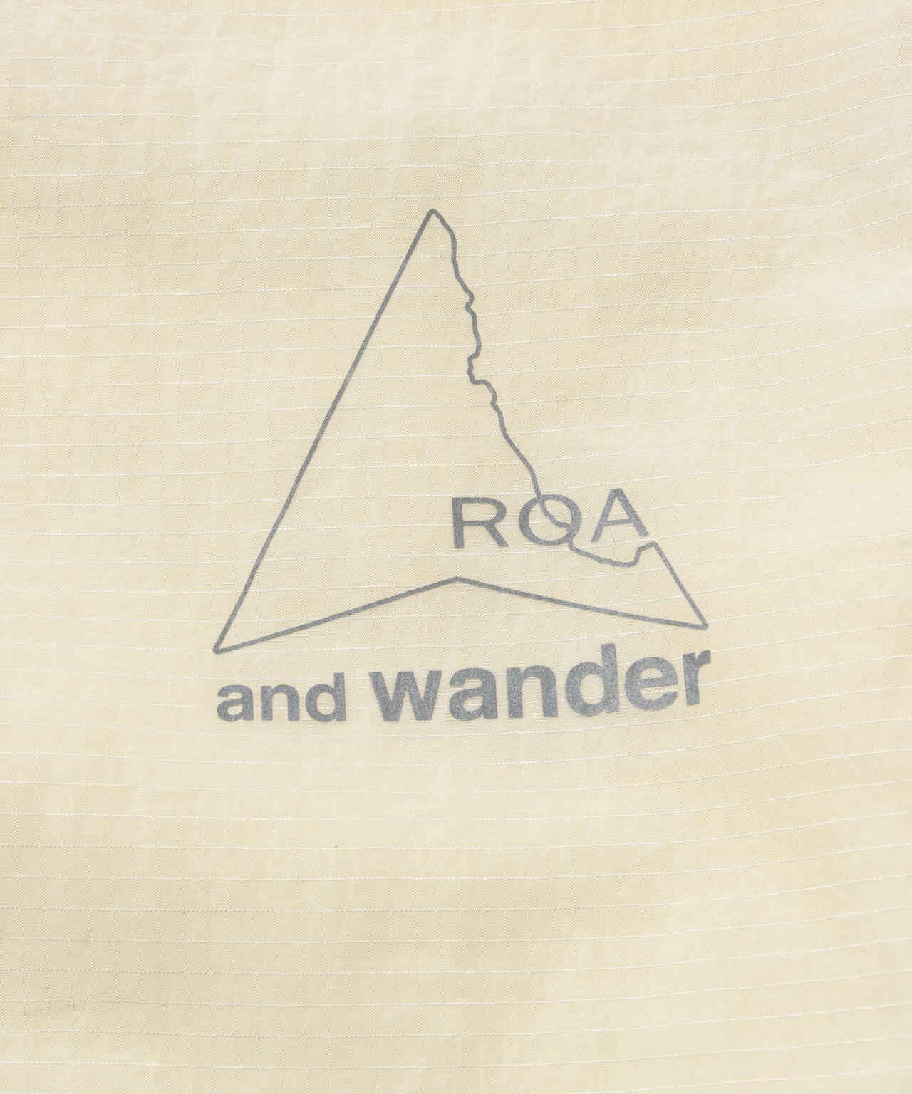 ROA × and wander  ripstop wind jacket  