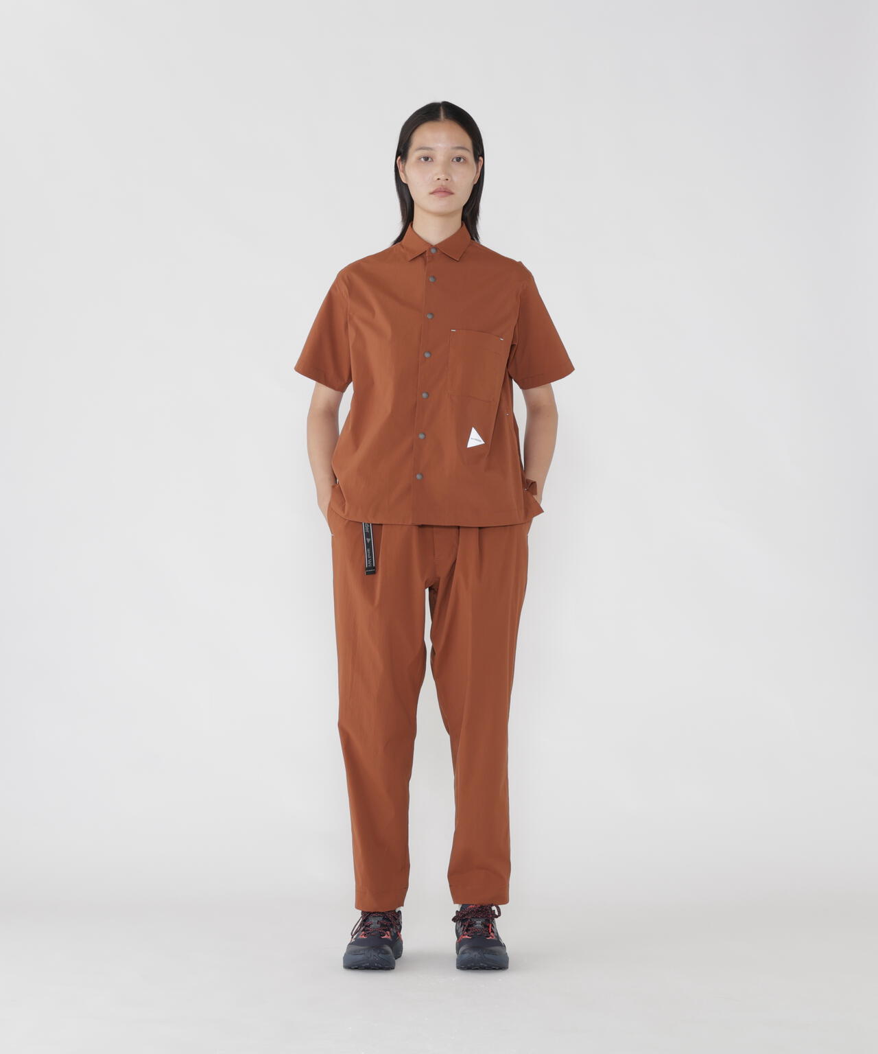 UV cut stretch pants