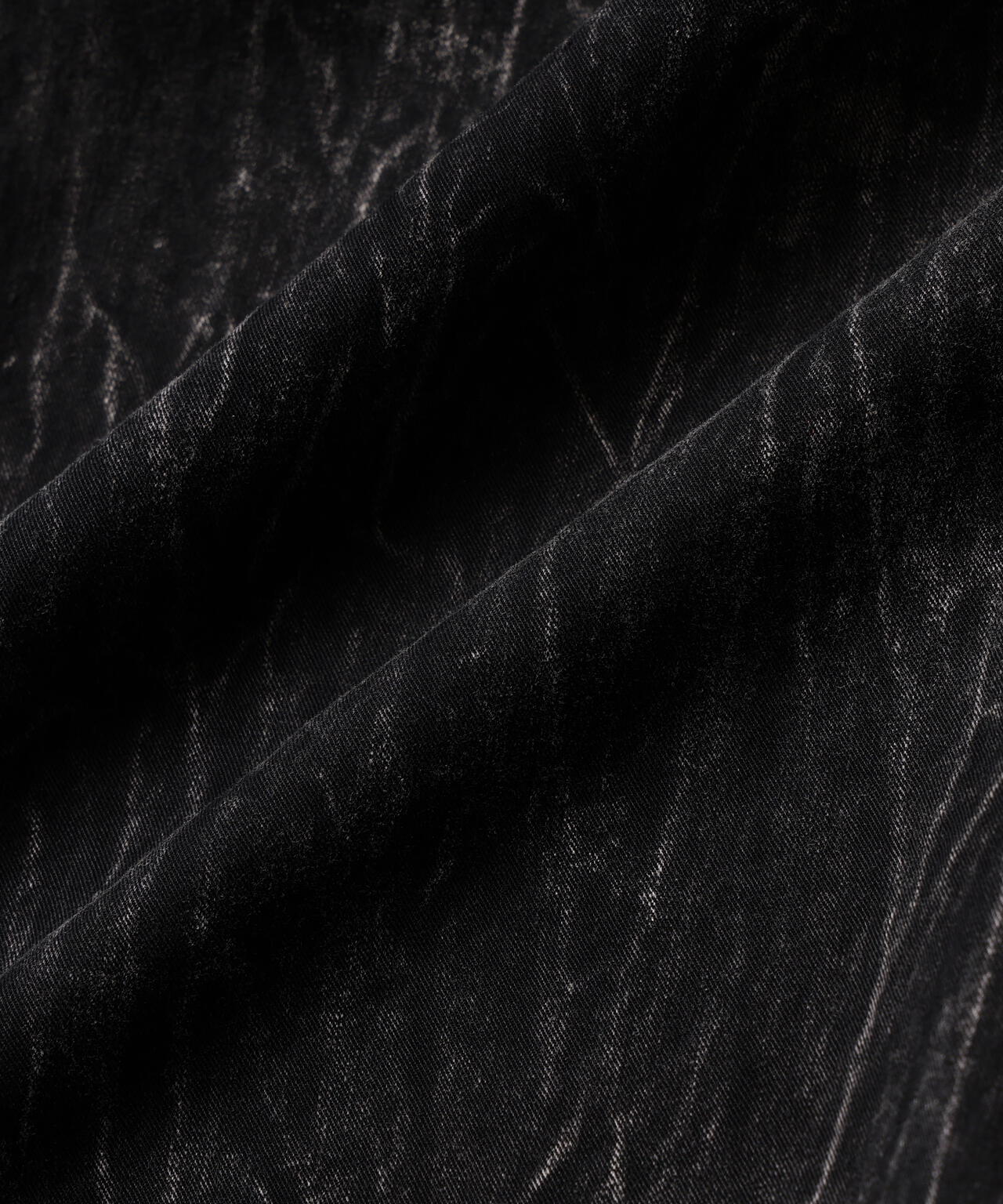 bleach twill wide pants