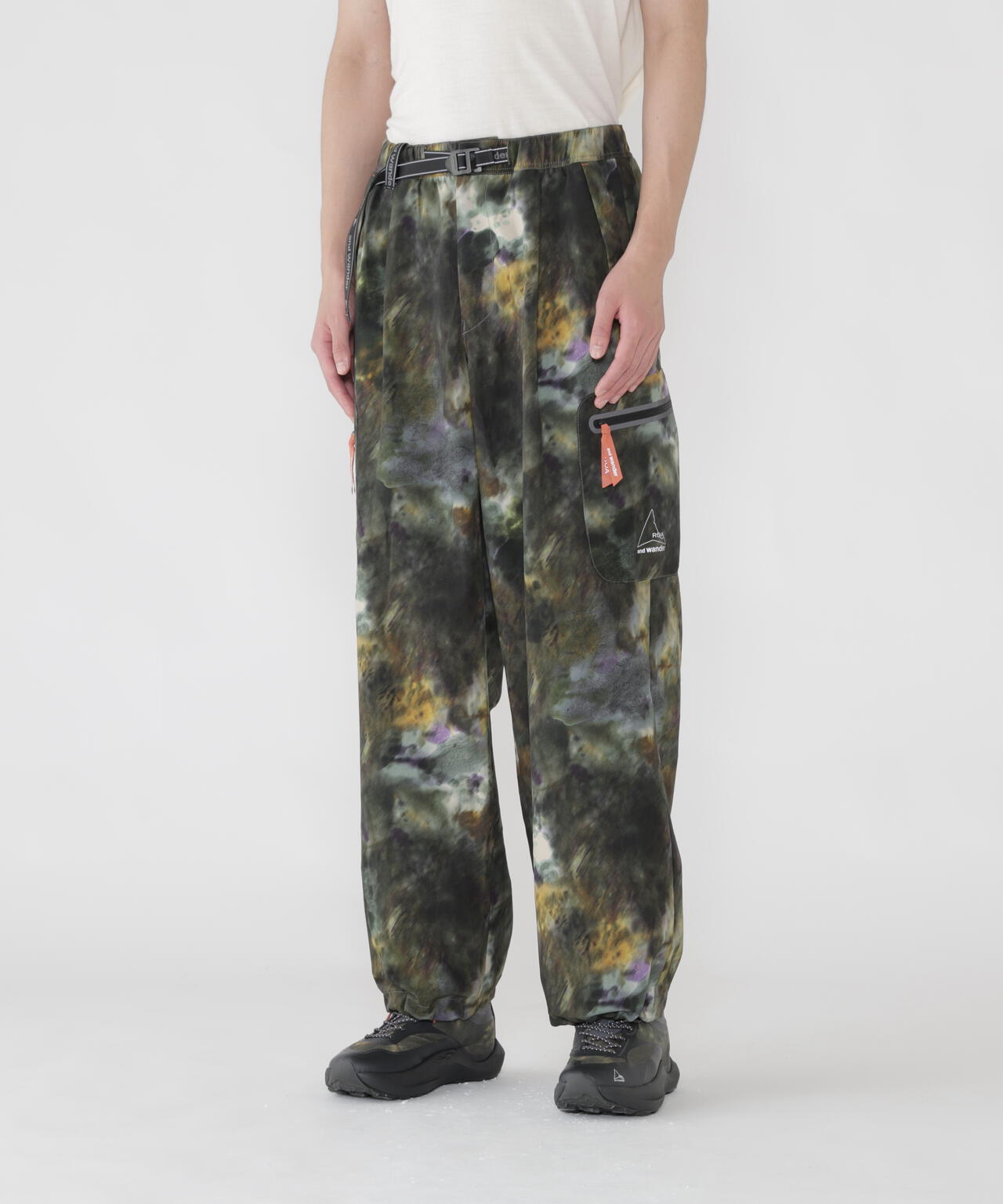ROA × and wander  printed breathable pants