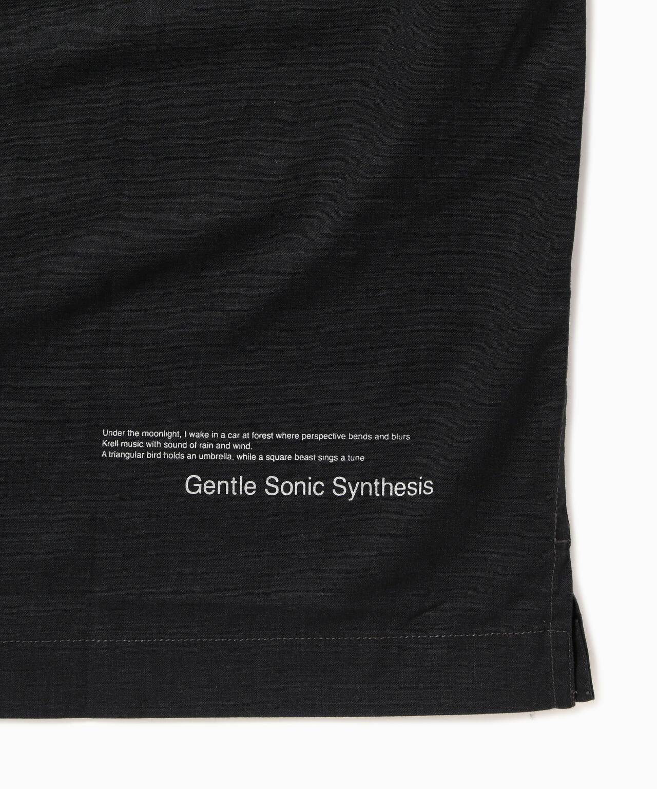 reflective embroidery shirt