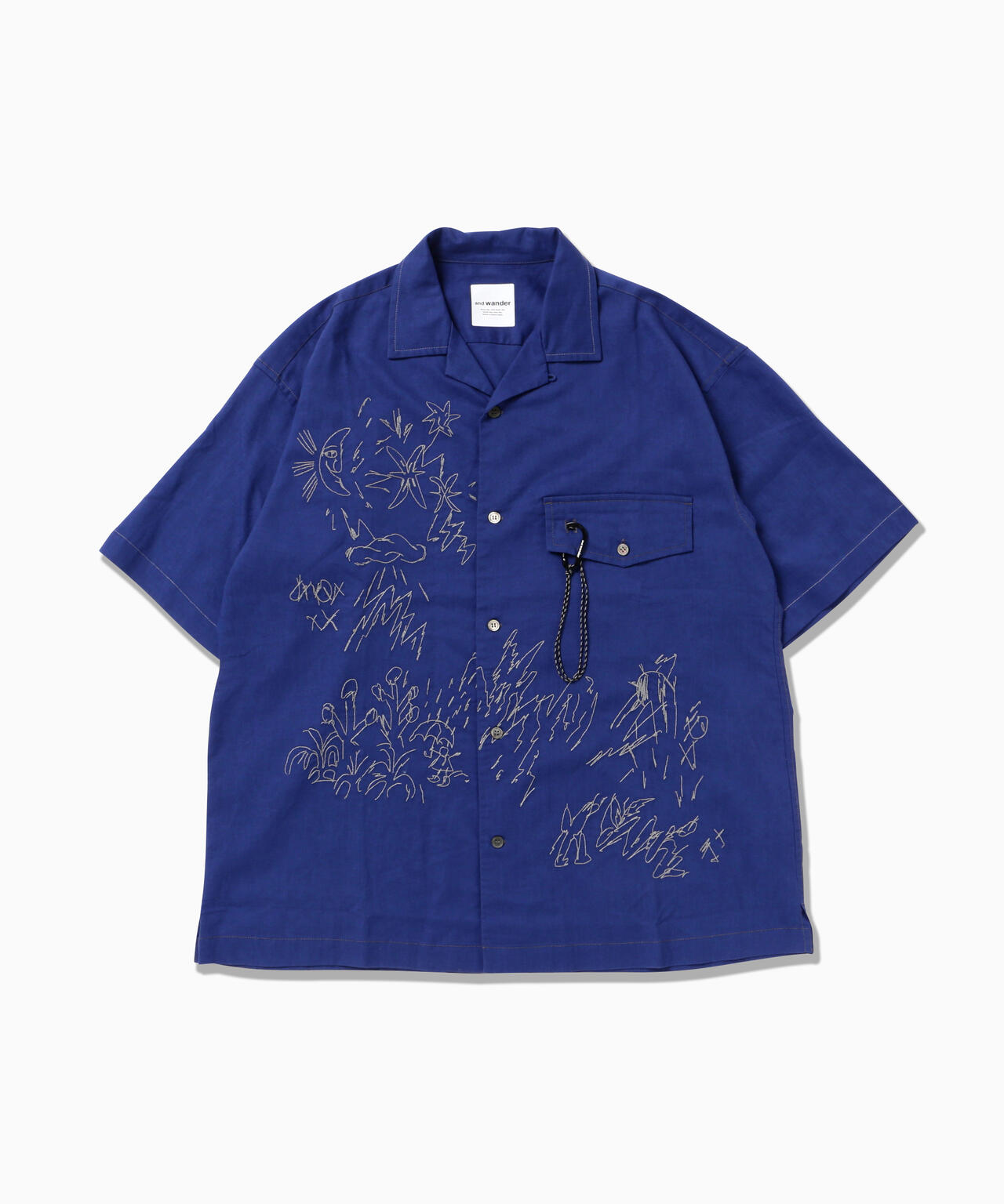 reflective embroidery shirt