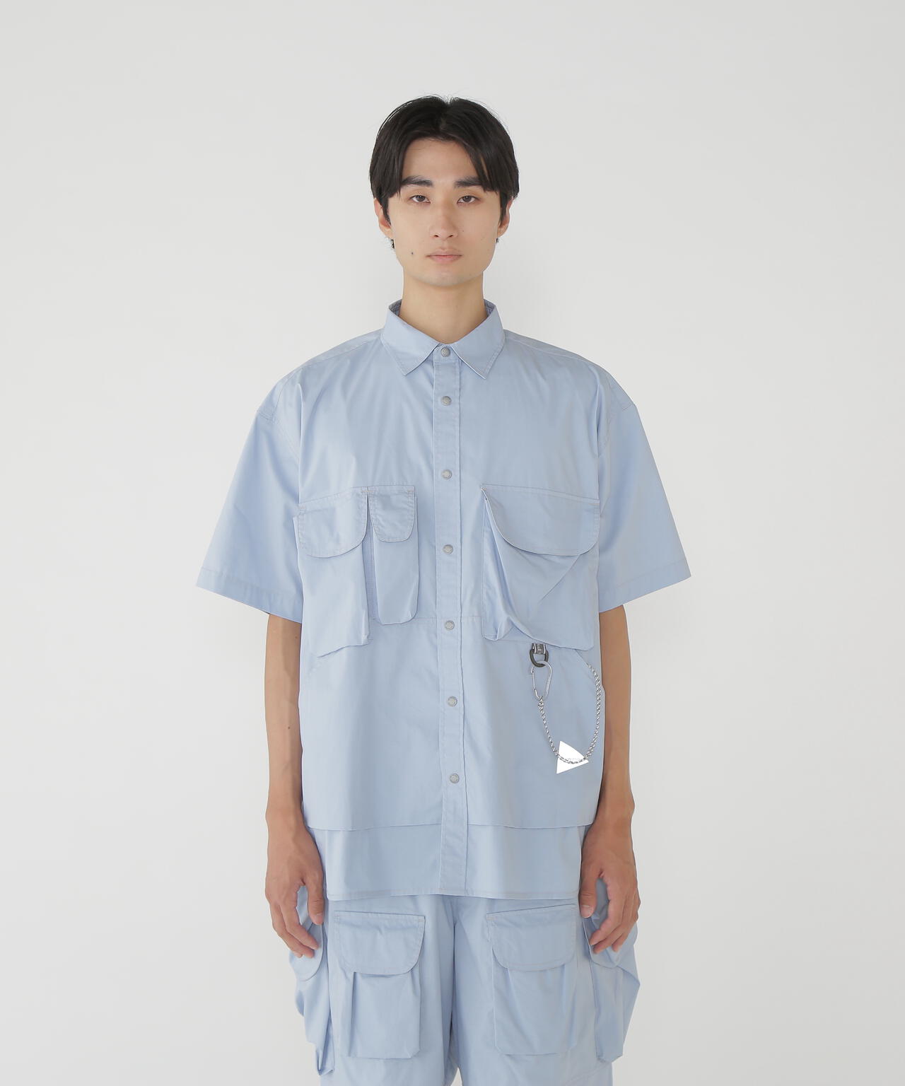 multi pocket SS shirt (M)