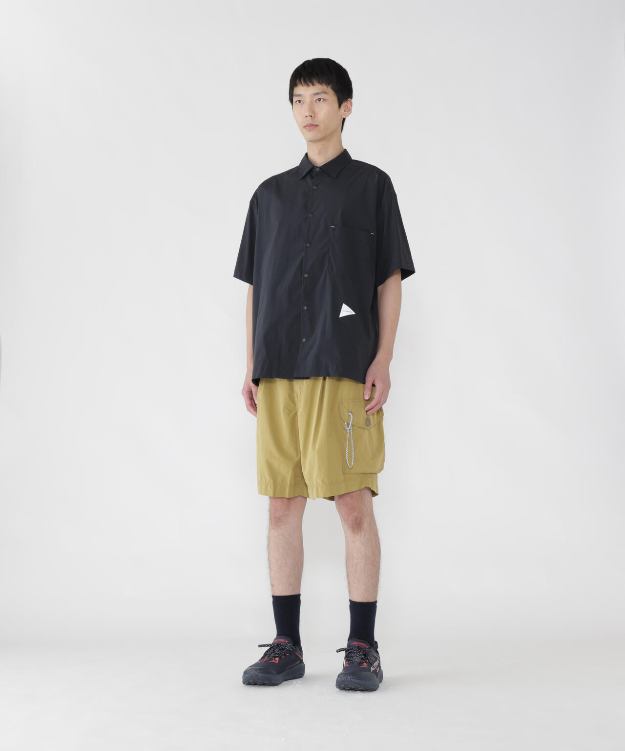 UV cut stretch SS shirt