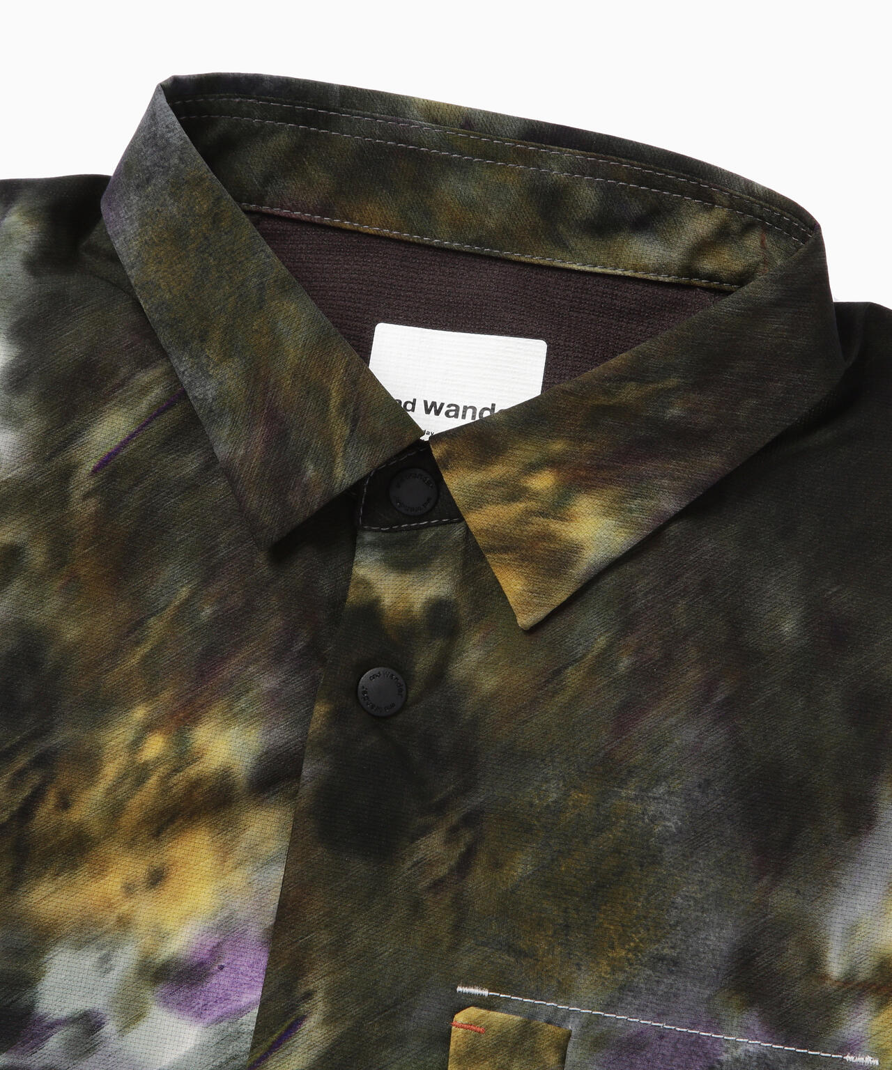ROA × and wander  printed breathable shirt