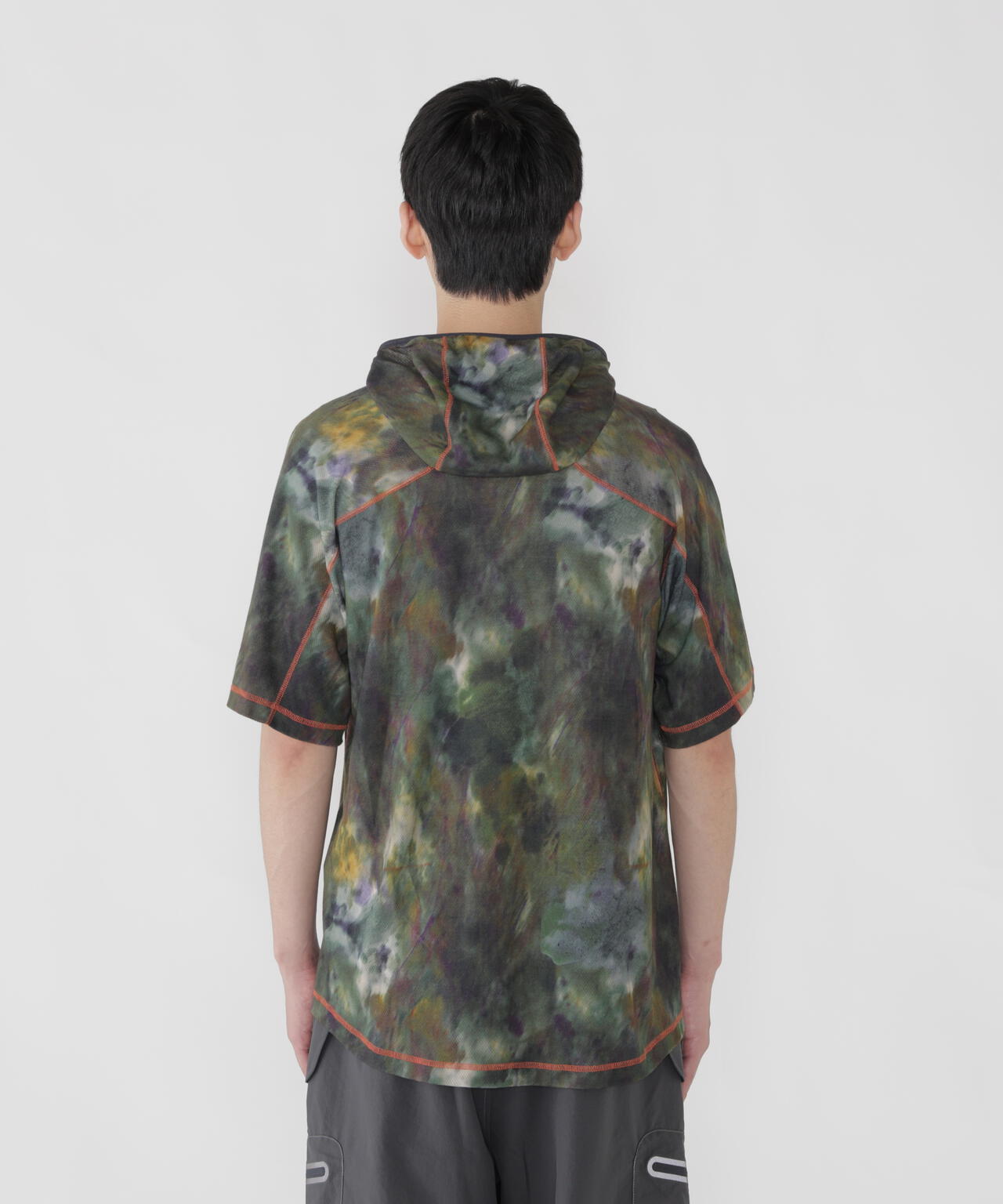 ROA × and wander printed houdie T