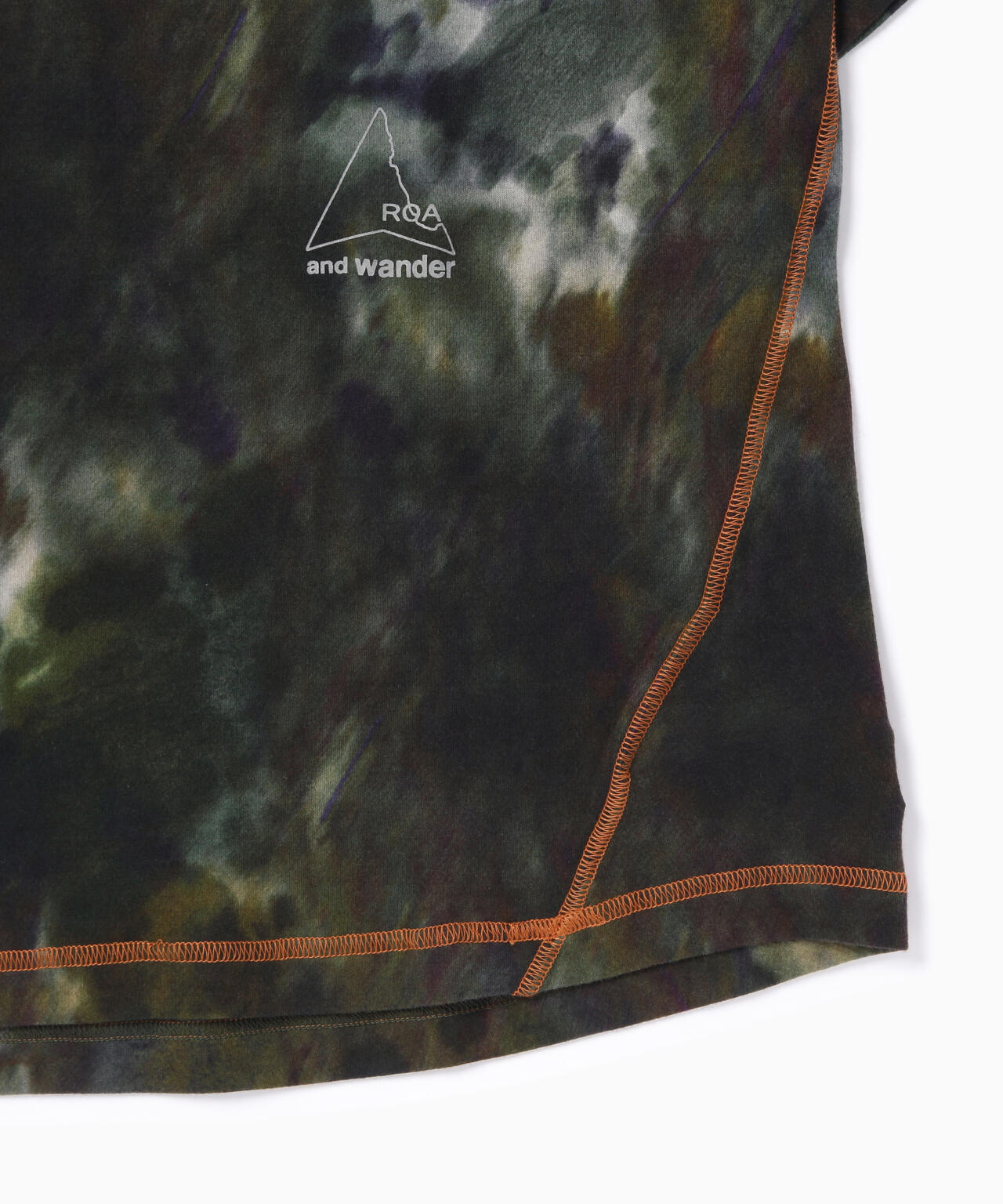 ROA × and wander printed houdie T