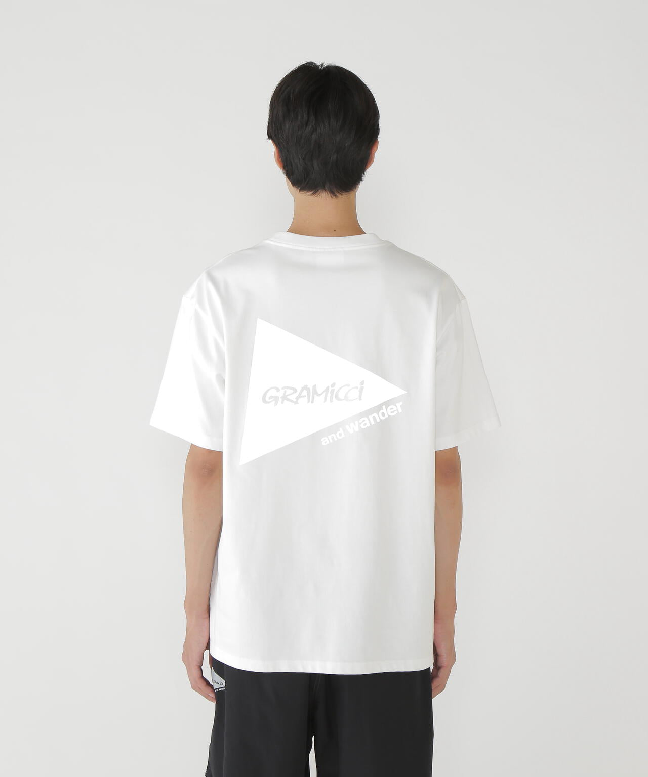 Gramicci × and wander  backprint S/S tee