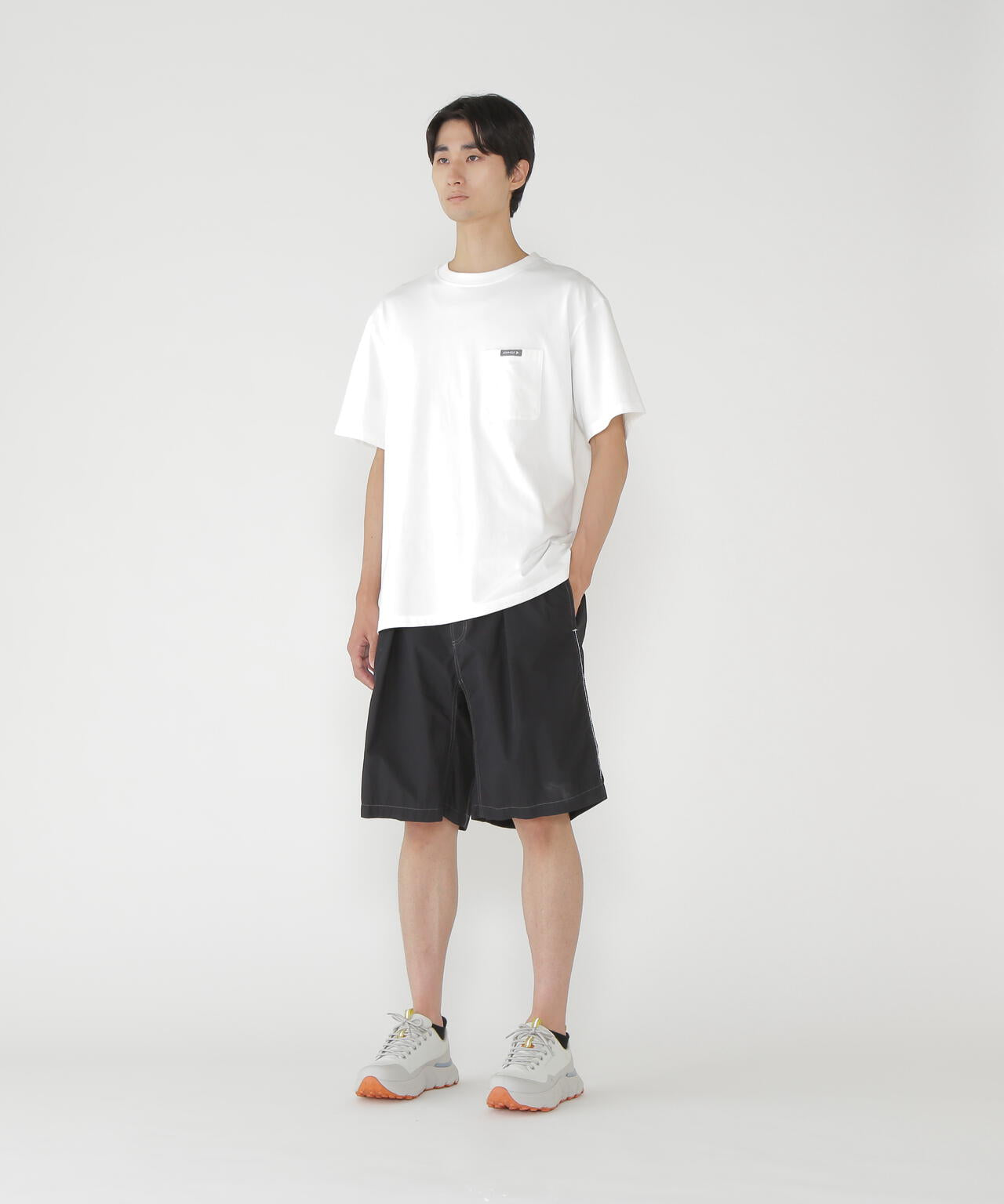 Gramicci × and wander  backprint S/S tee