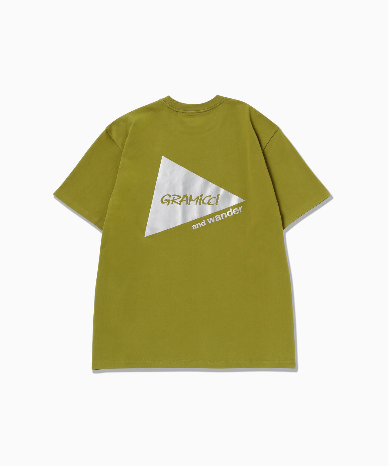 Gramicci × and wander  backprint S/S tee