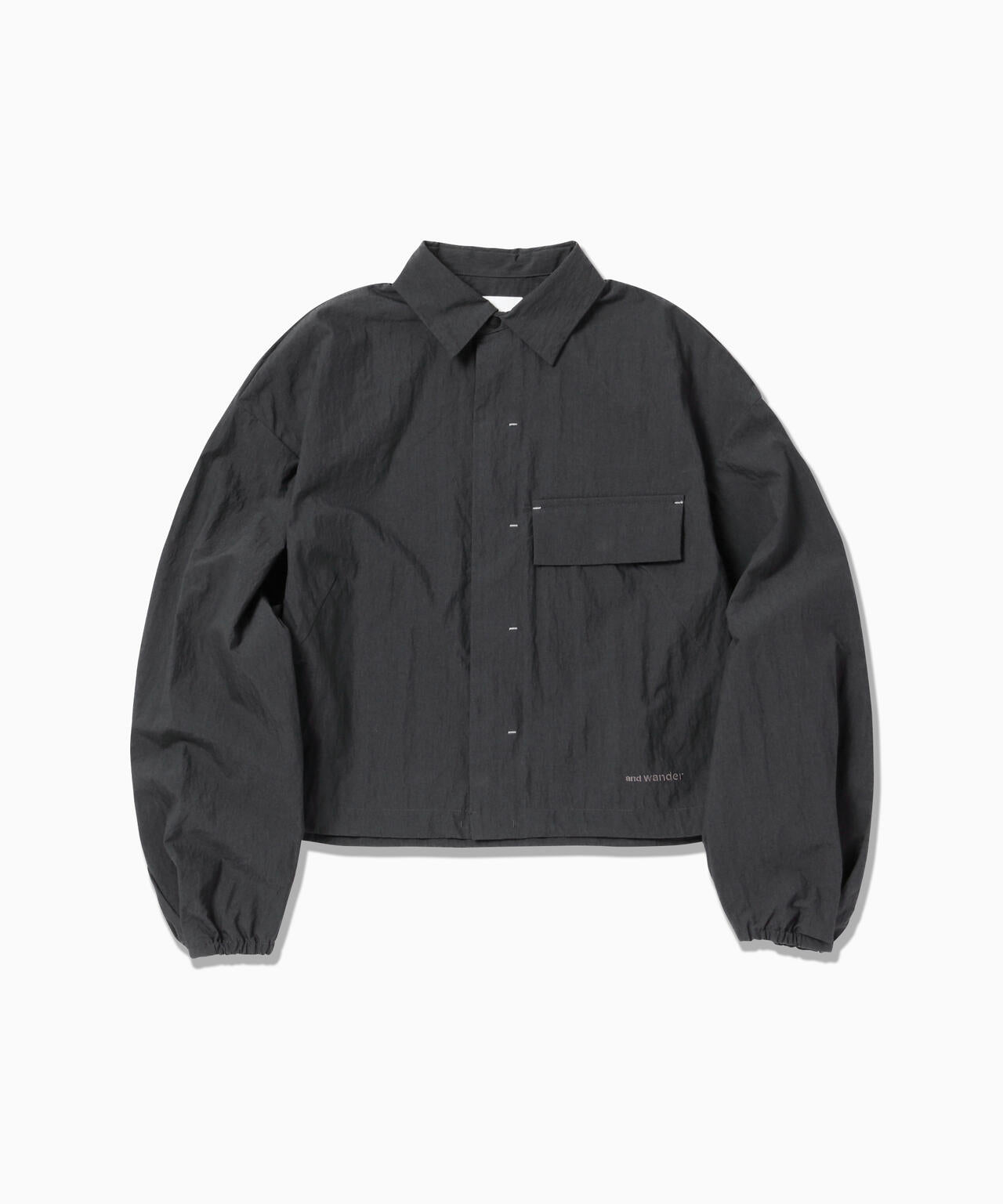tuck shirt jacket (W)