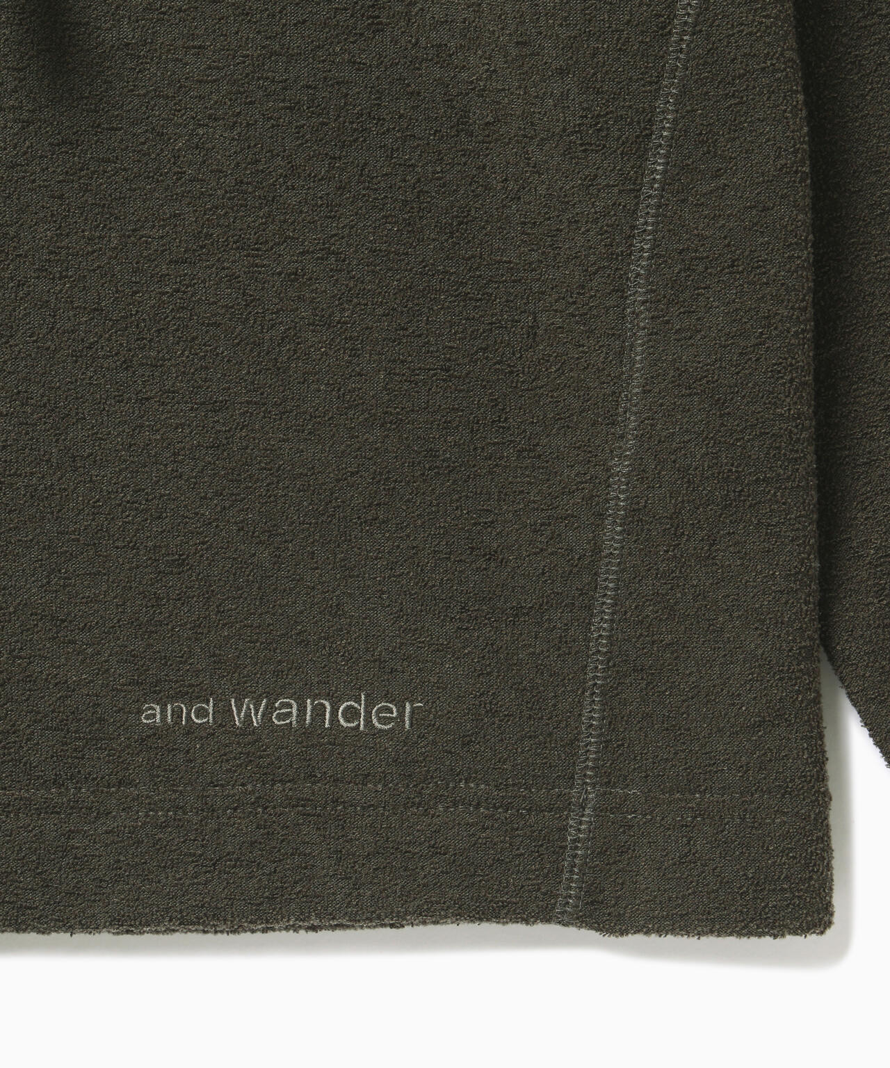 PE warm pile crew neck
