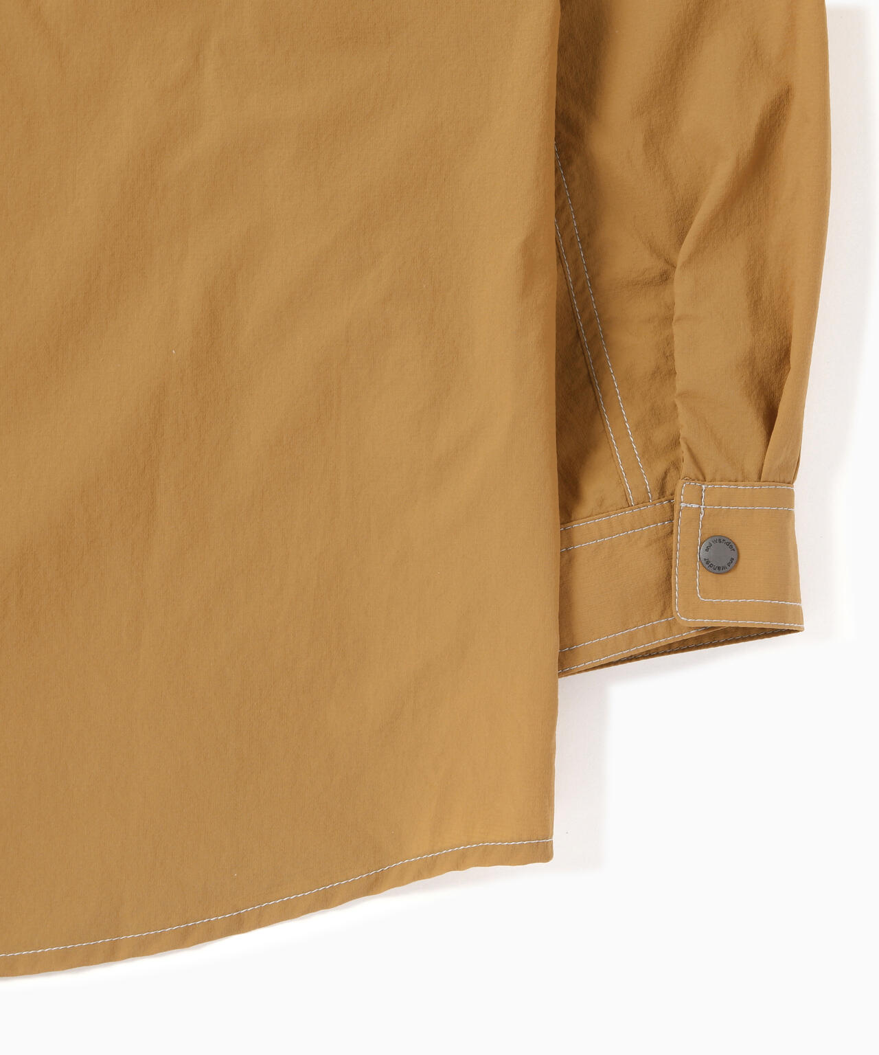stretch rip band collar shirt
