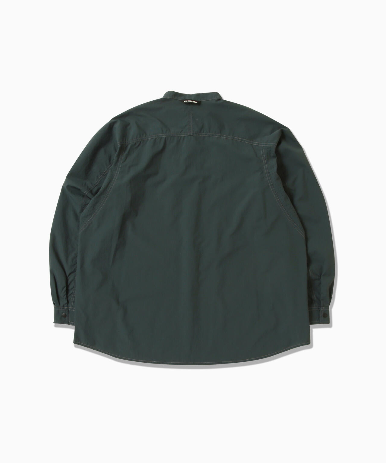 stretch rip band collar shirt
