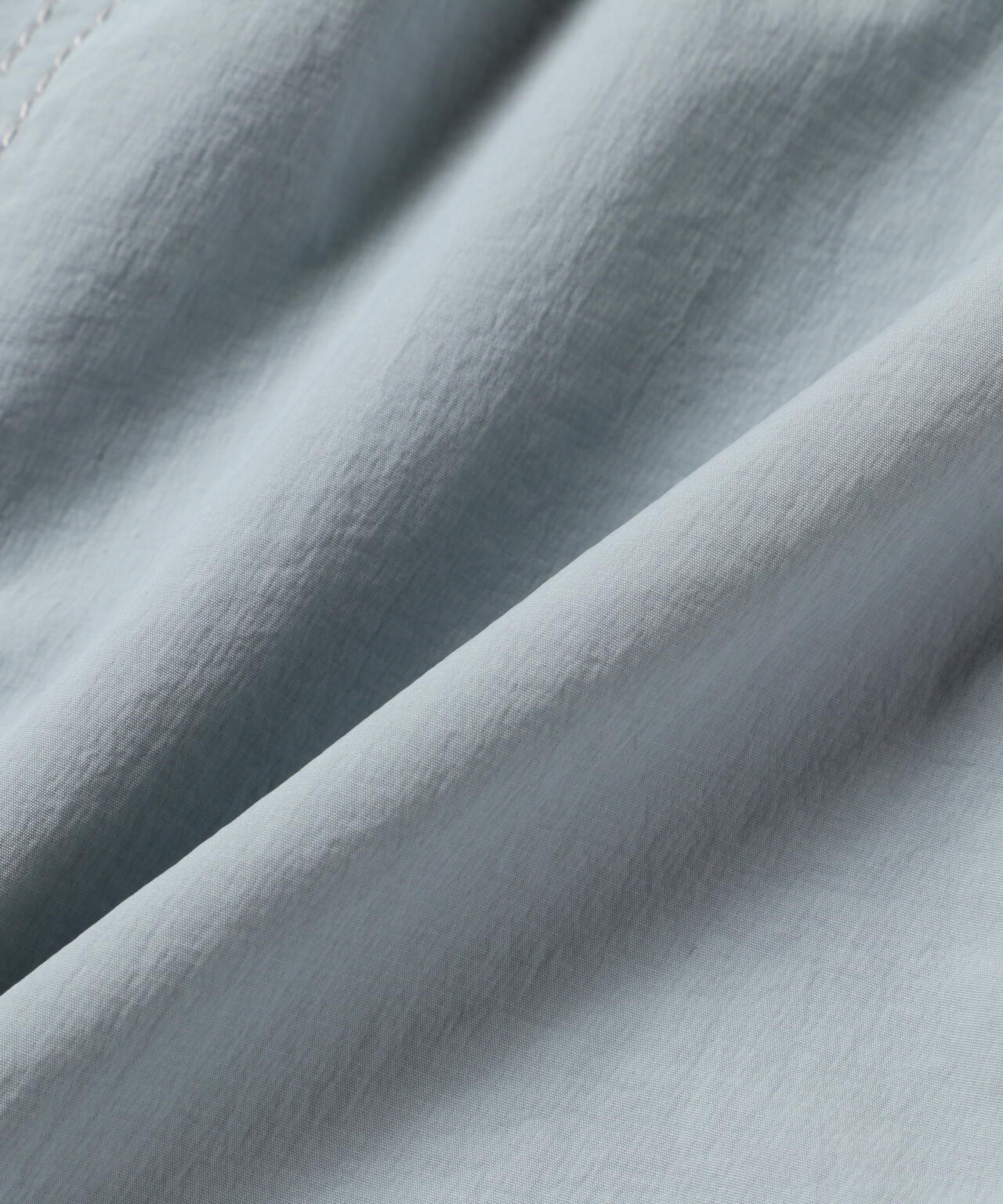 crinkled nylon pants