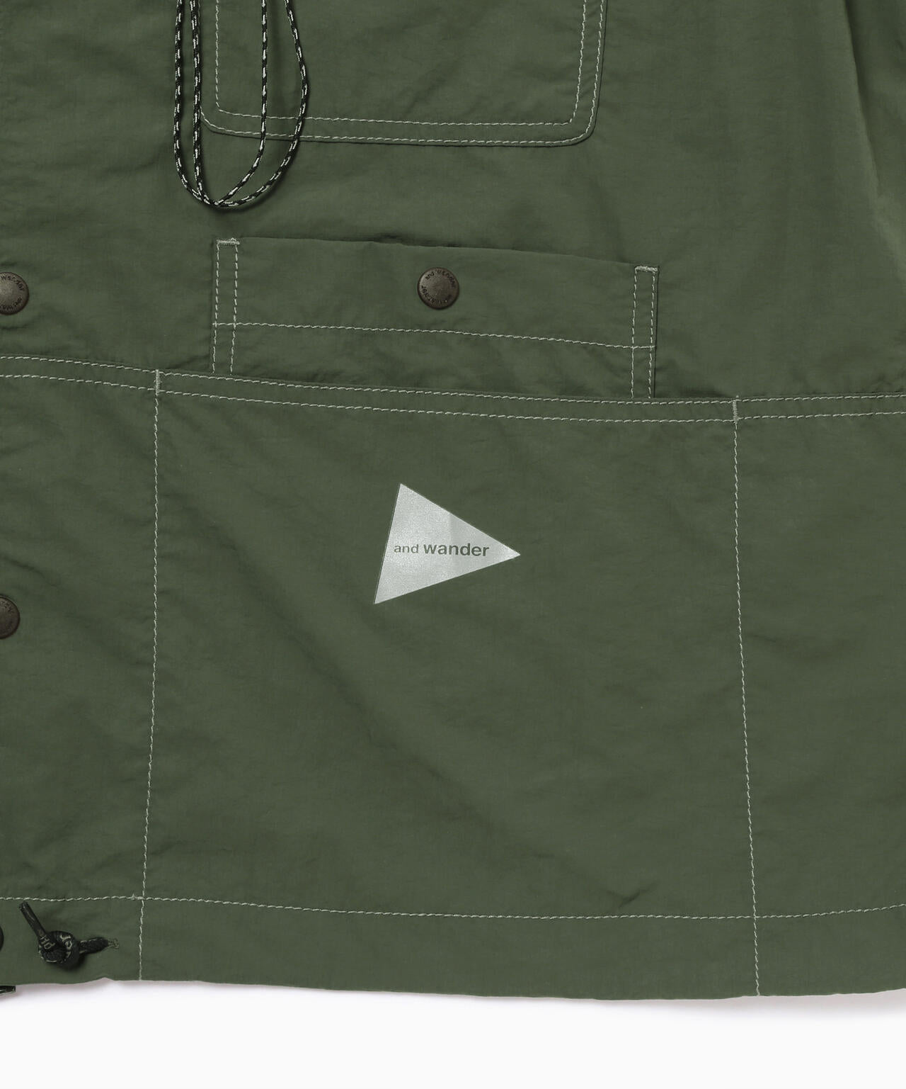 crinkled nylon shrits jacket
