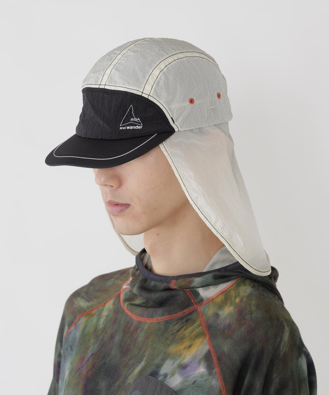 ROA × and wander  ripstop wind cap