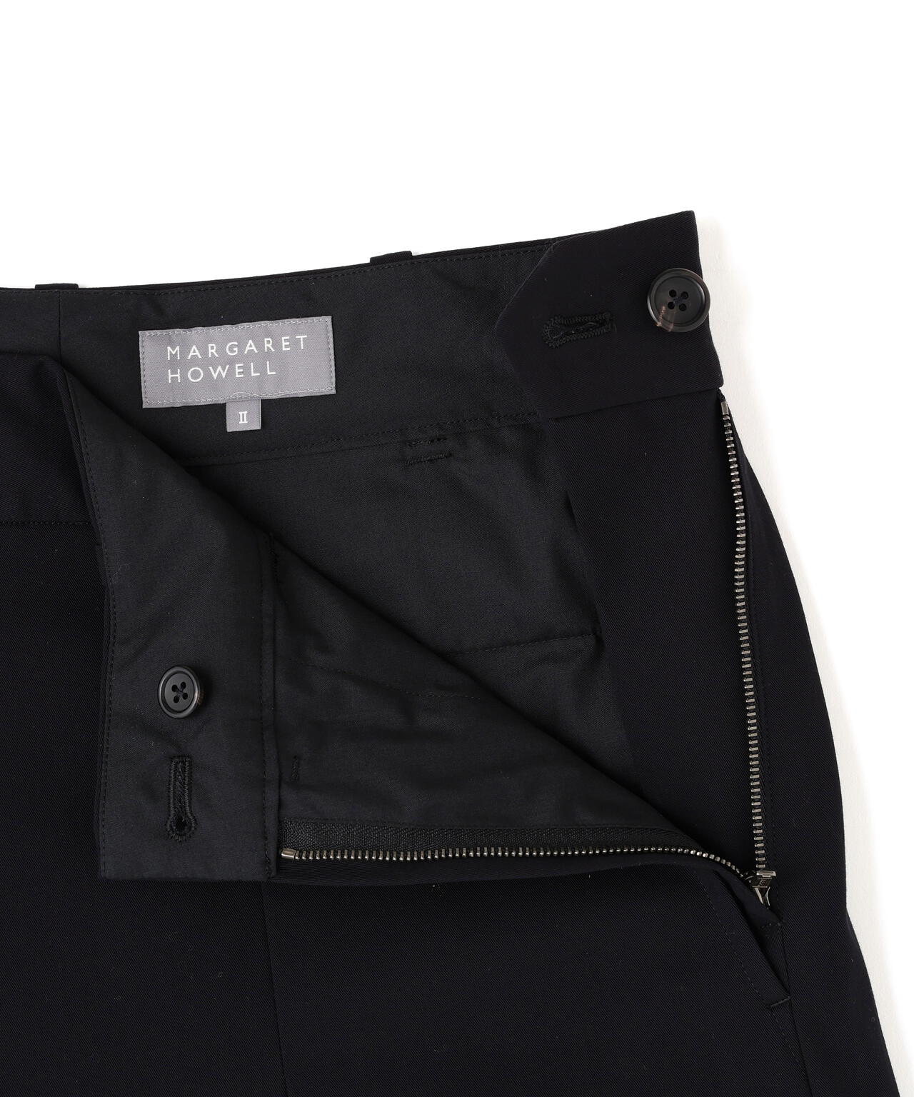 HIGH TWIST COTTON TWILL TROUSERS