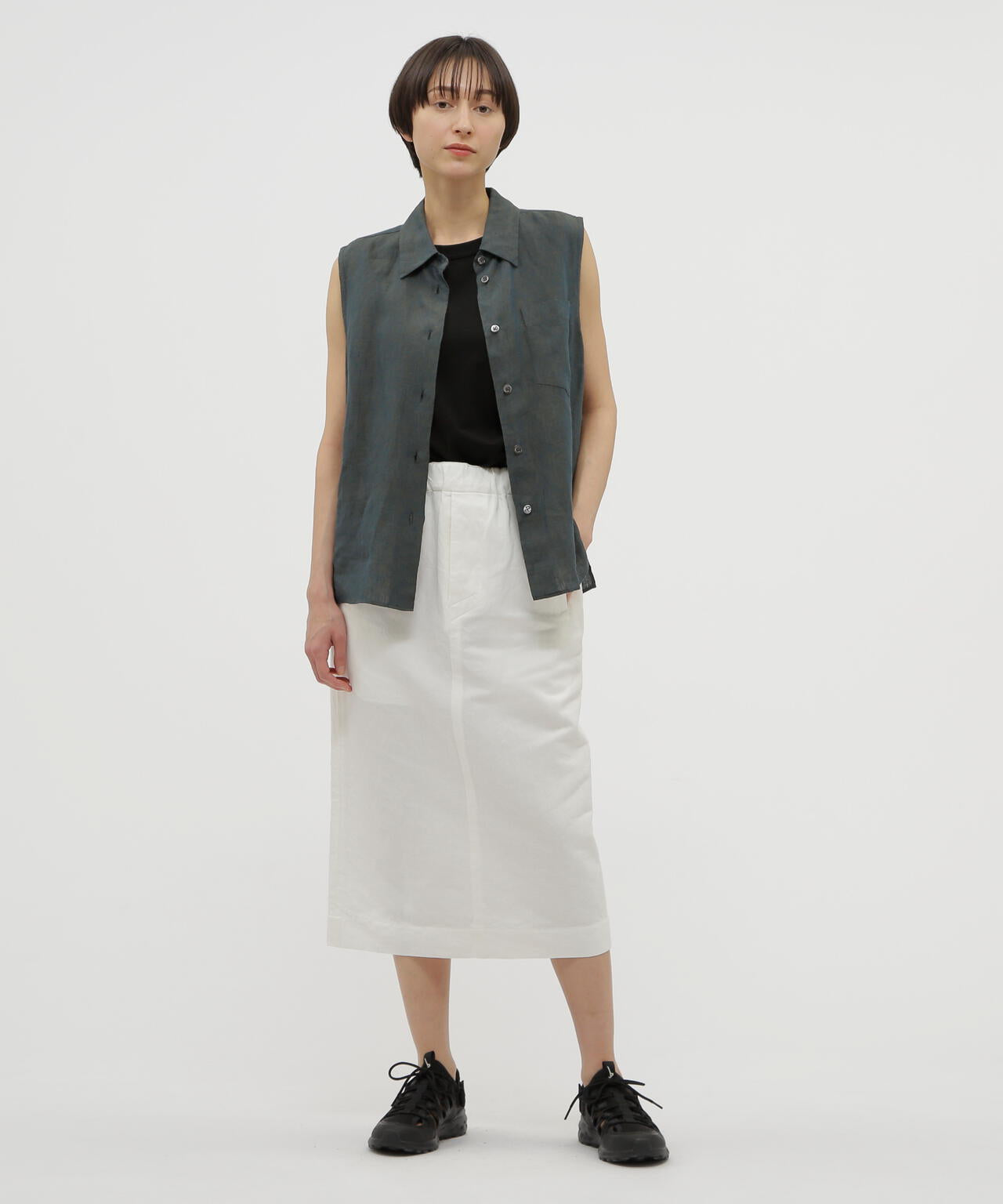 LINEN CHAMBRAY SHIRT