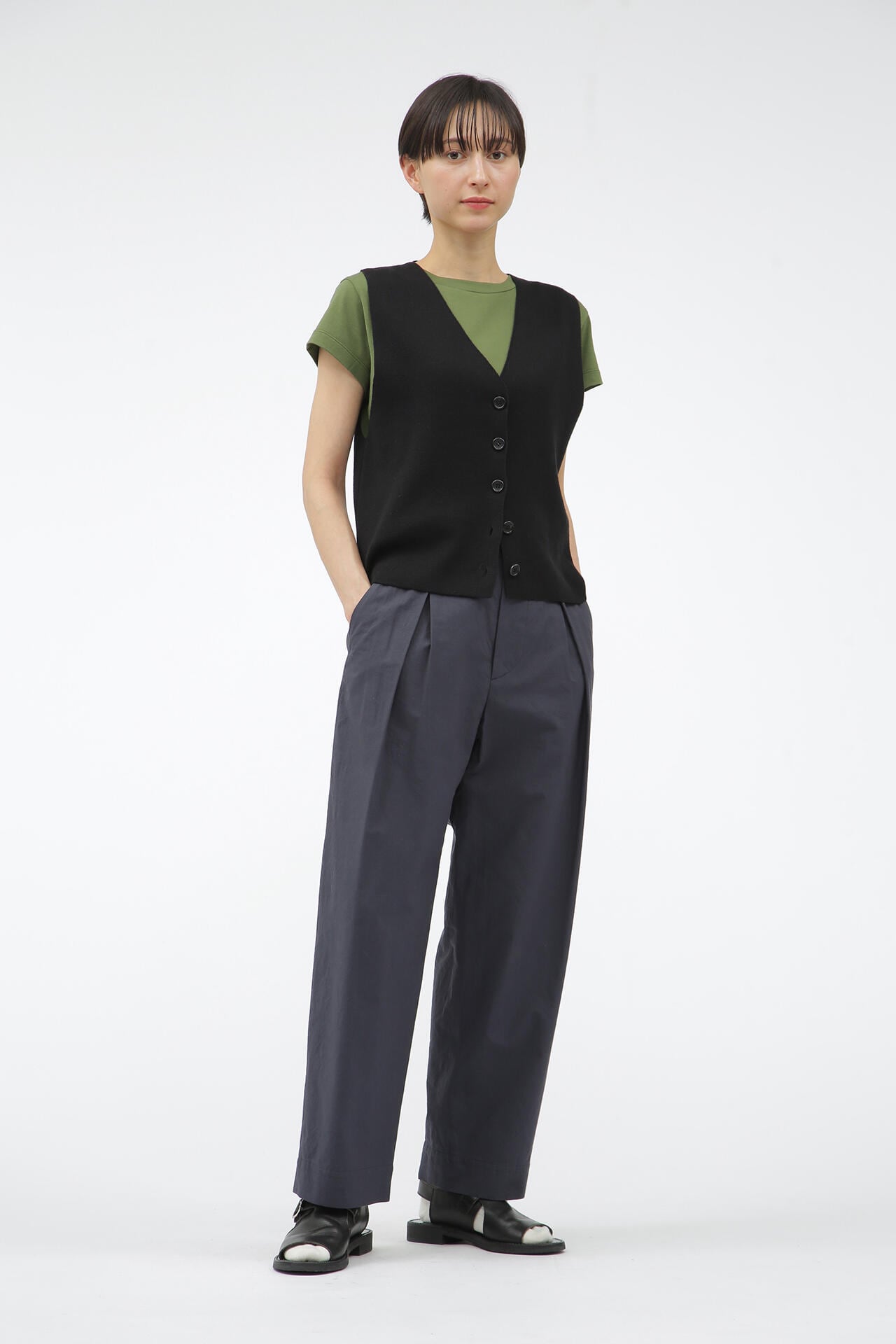 RIBBED COTTON CASHMERE