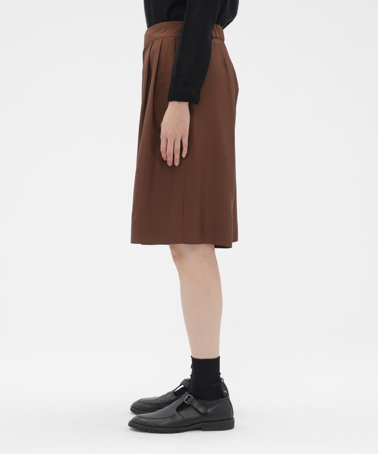 MATT SILK TROUSERS