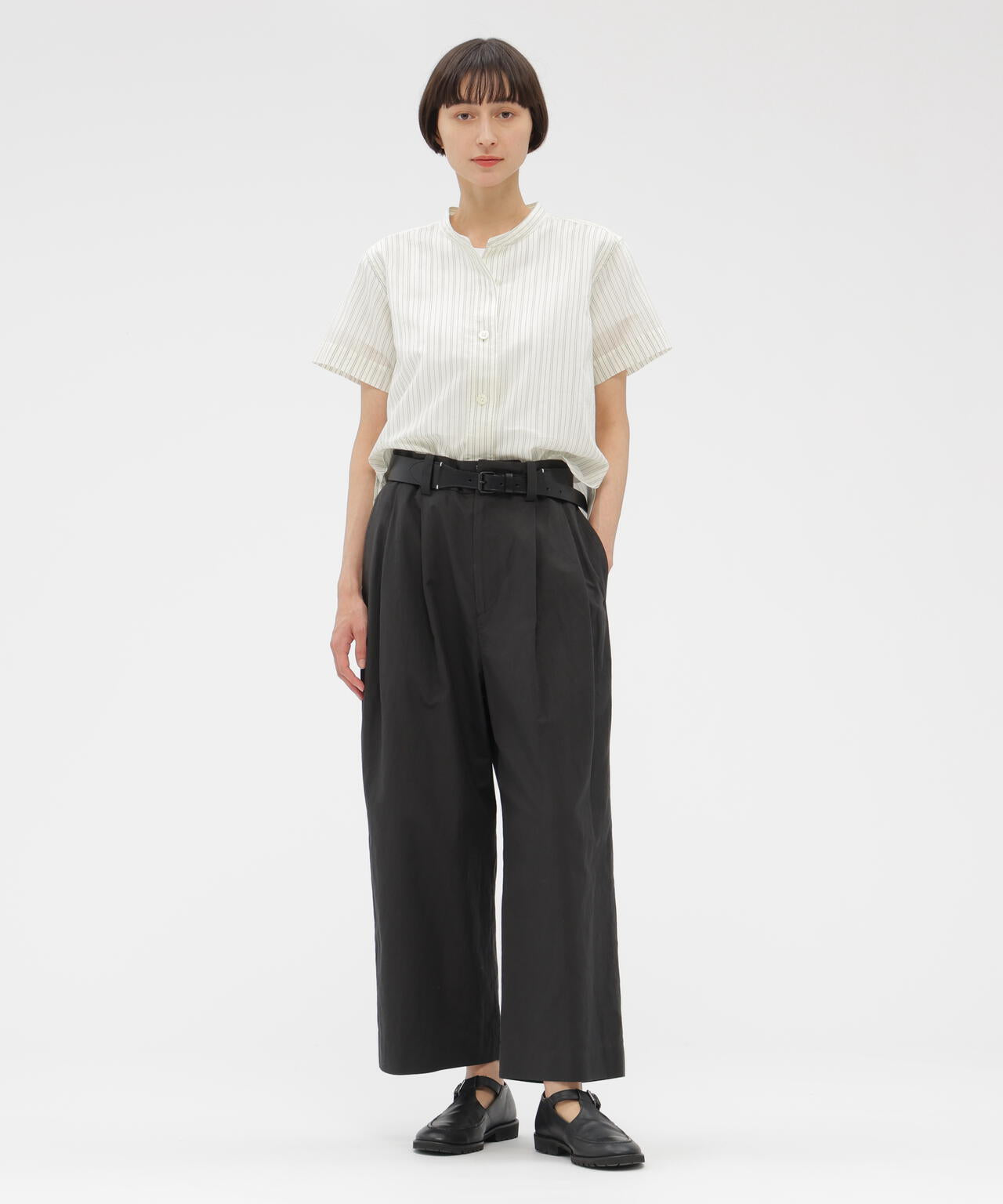 COTTON LINEN TROUSERS