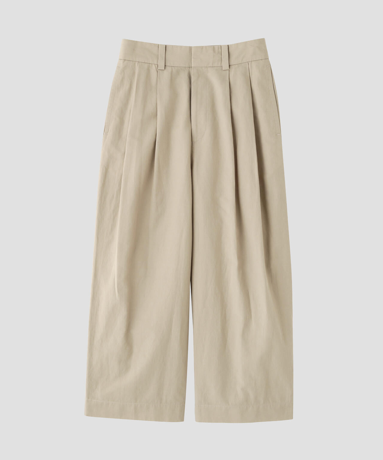 COTTON LINEN TROUSERS